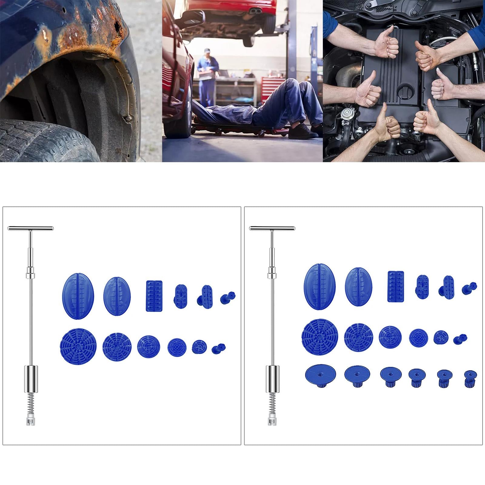 Universal Car Body Dent Repair Kit DIY Hail Damage Remover for Auto Car 12pcs