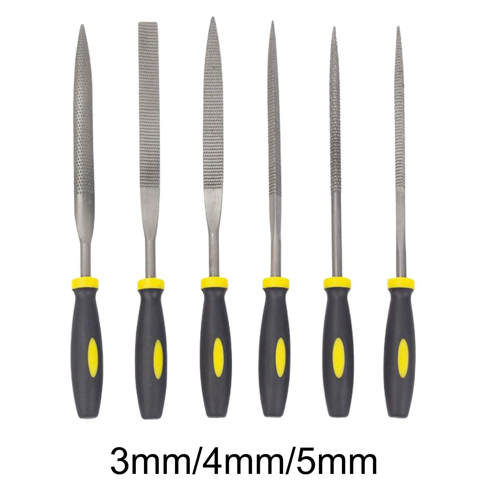Portable Needle File Set Hand Metal files for Engineer'S File Set Woodworker 0.3×14cm
