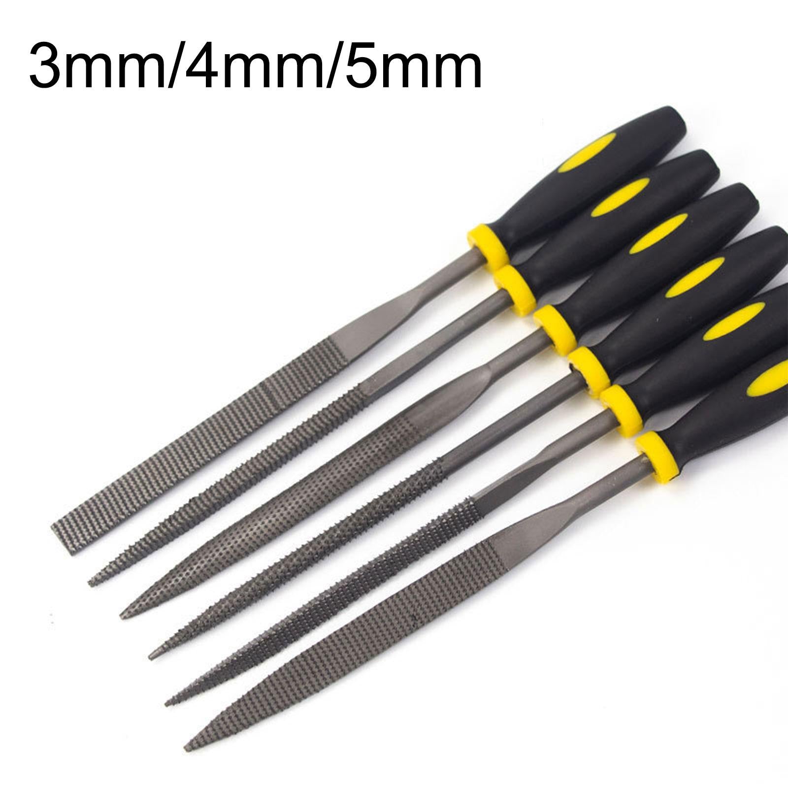 Portable Needle File Set Hand Metal files for Engineer'S File Set Woodworker 0.3×14cm