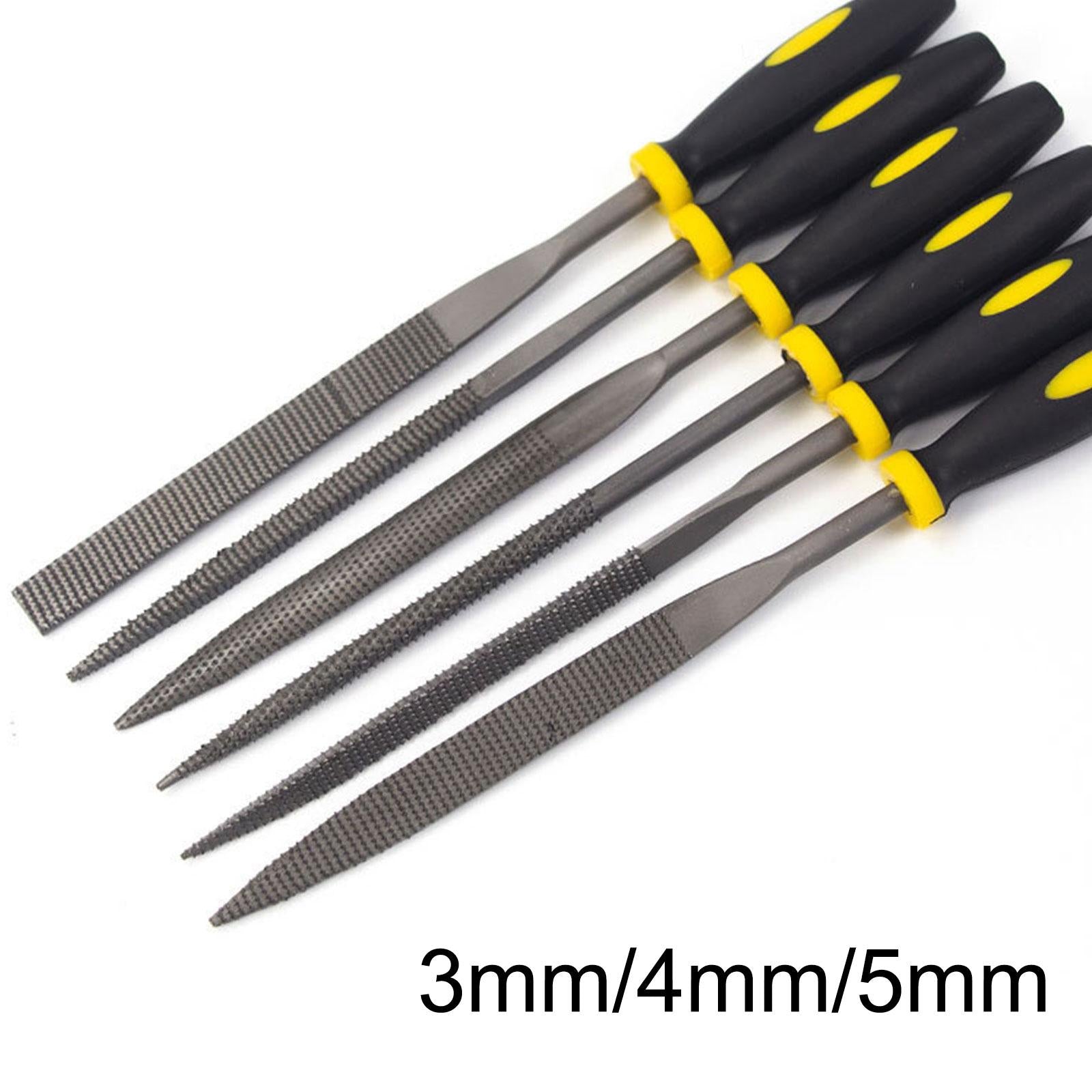 Portable Needle File Set Hand Metal files for Engineer'S File Set Woodworker 0.3×14cm