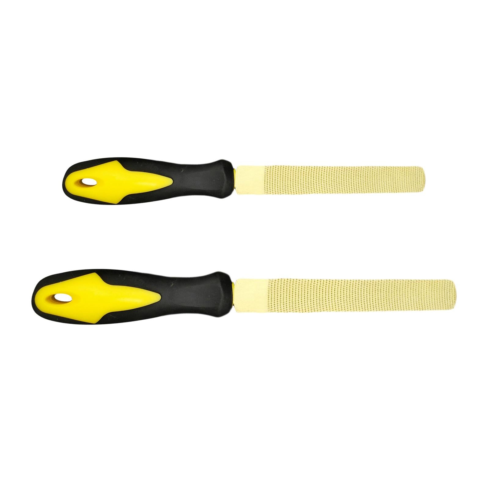 Wood Rasps Precision Carbon Steel Fine Toothed Gold for Crafts Wood Carving 150 mm