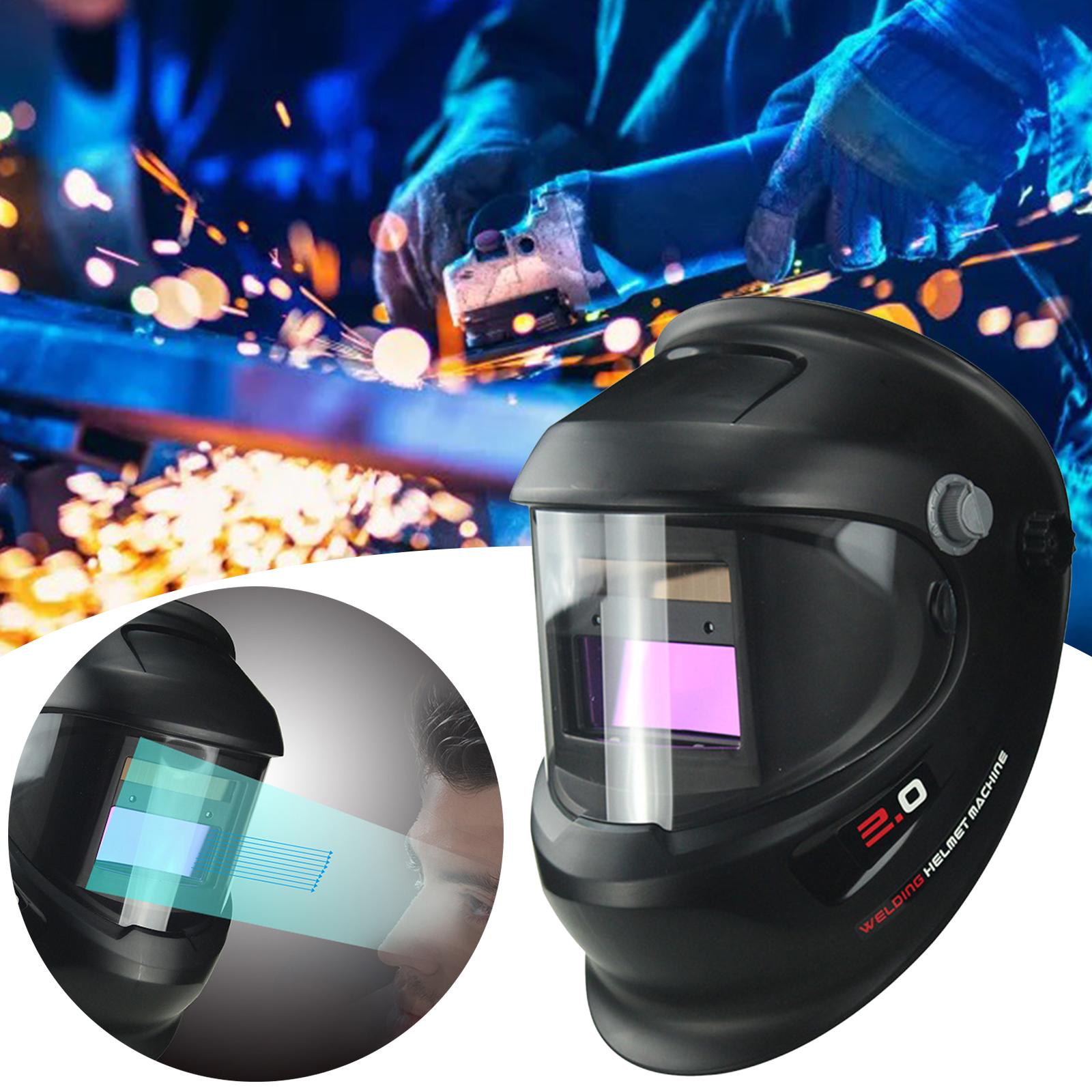 Welding Helmet Darkening Adjustable for Face Peeling Mig Eyes Piercing