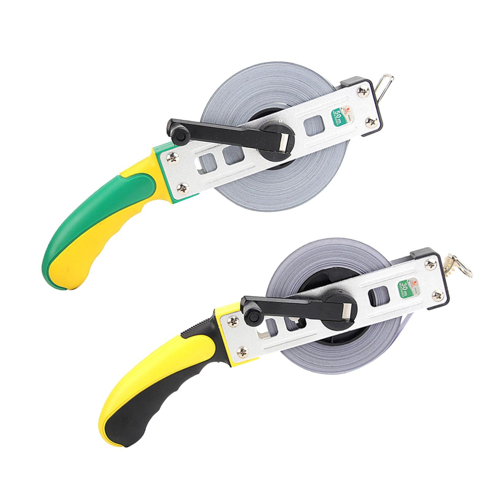 Fiberglass Tape Building Measuring Tool Ruler Tape for Engineer 30M