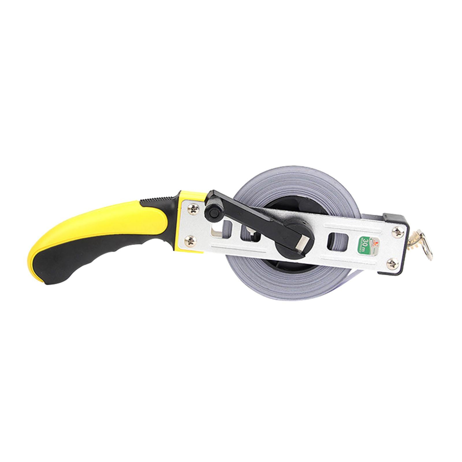 Fiberglass Tape Building Measuring Tool Ruler Tape for Engineer 30M