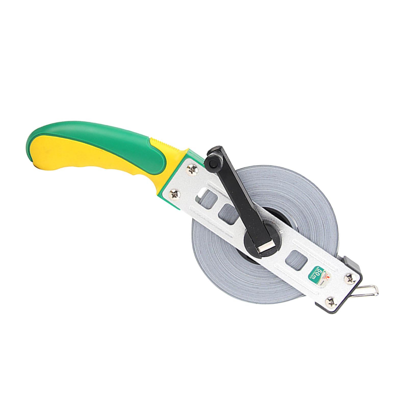 Fiberglass Tape Building Measuring Tool Ruler Tape for Engineer 50M