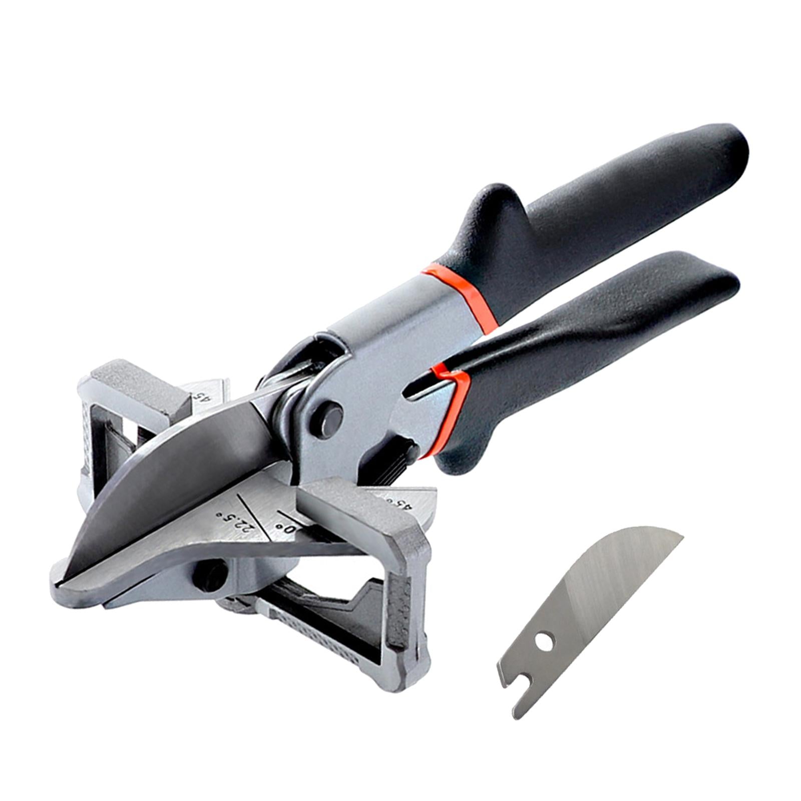 9inch Angle Scissors 0 to 135Degree for Hose Clamps PVC Pipe Soft Wood