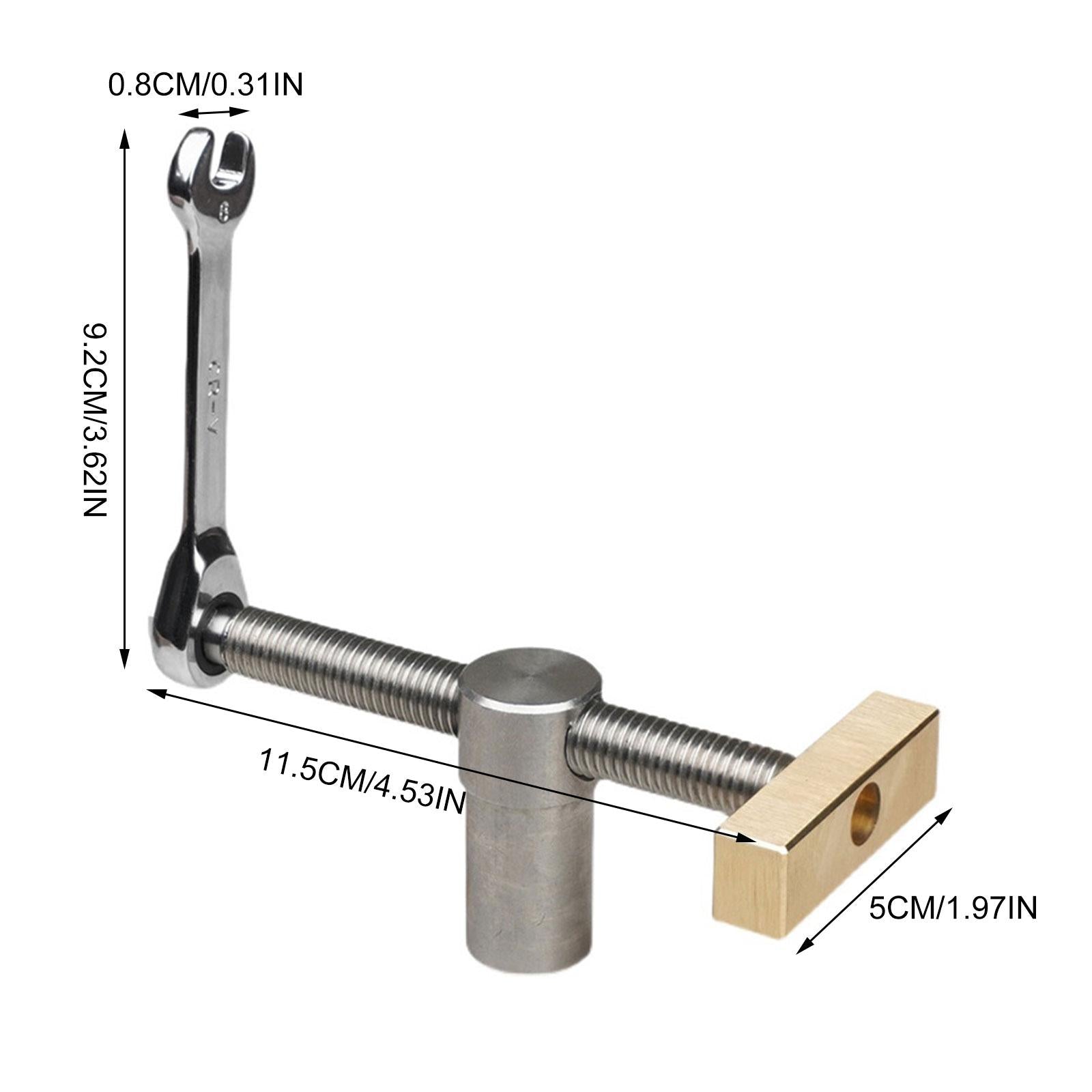 Woodworking Desktop Vise Table Bench Vice Fixture Clamp for Watch Repairing 19mm Apertures