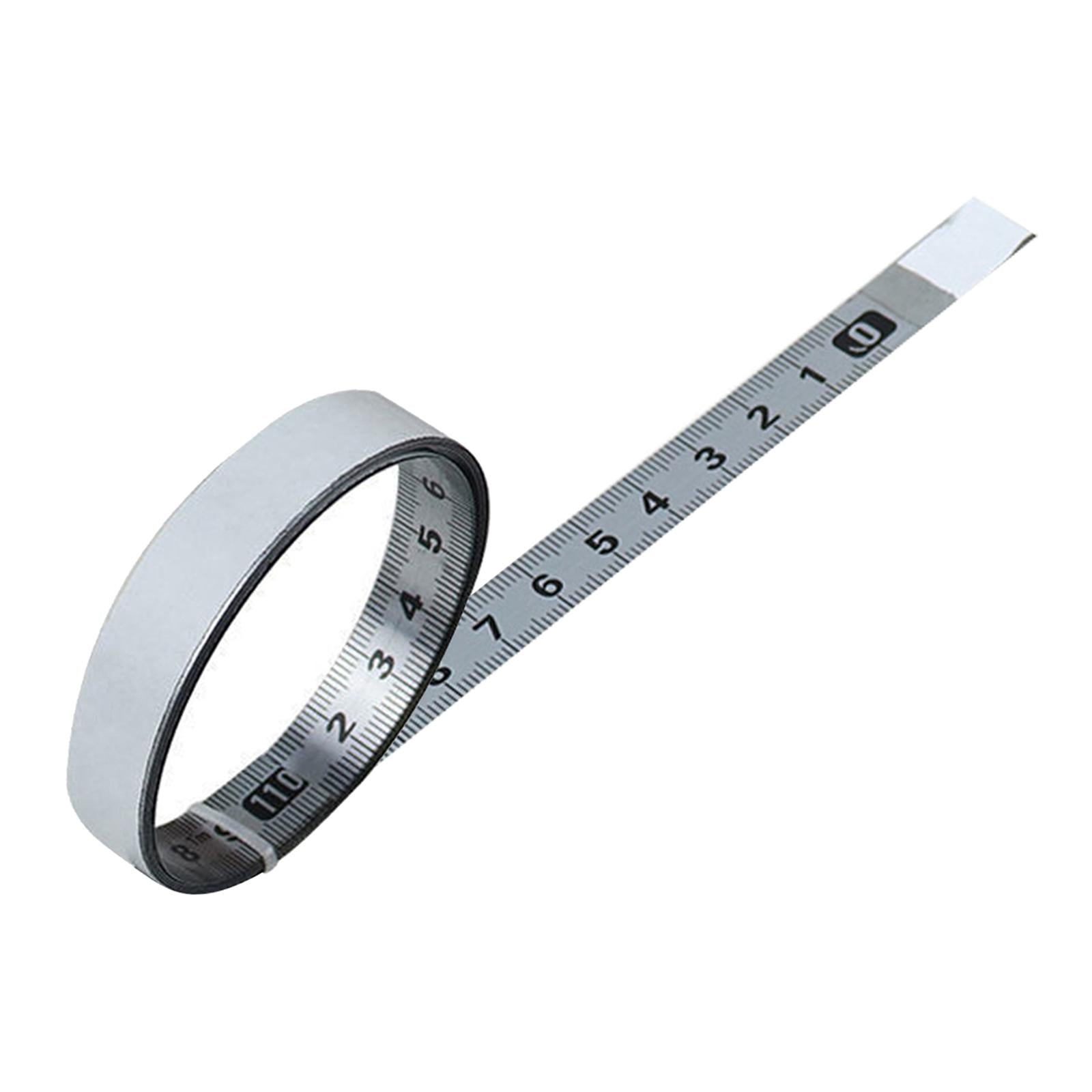 Woodworking Self Adhesive Tape Measure Workbench Ruler Right to Left 4M
