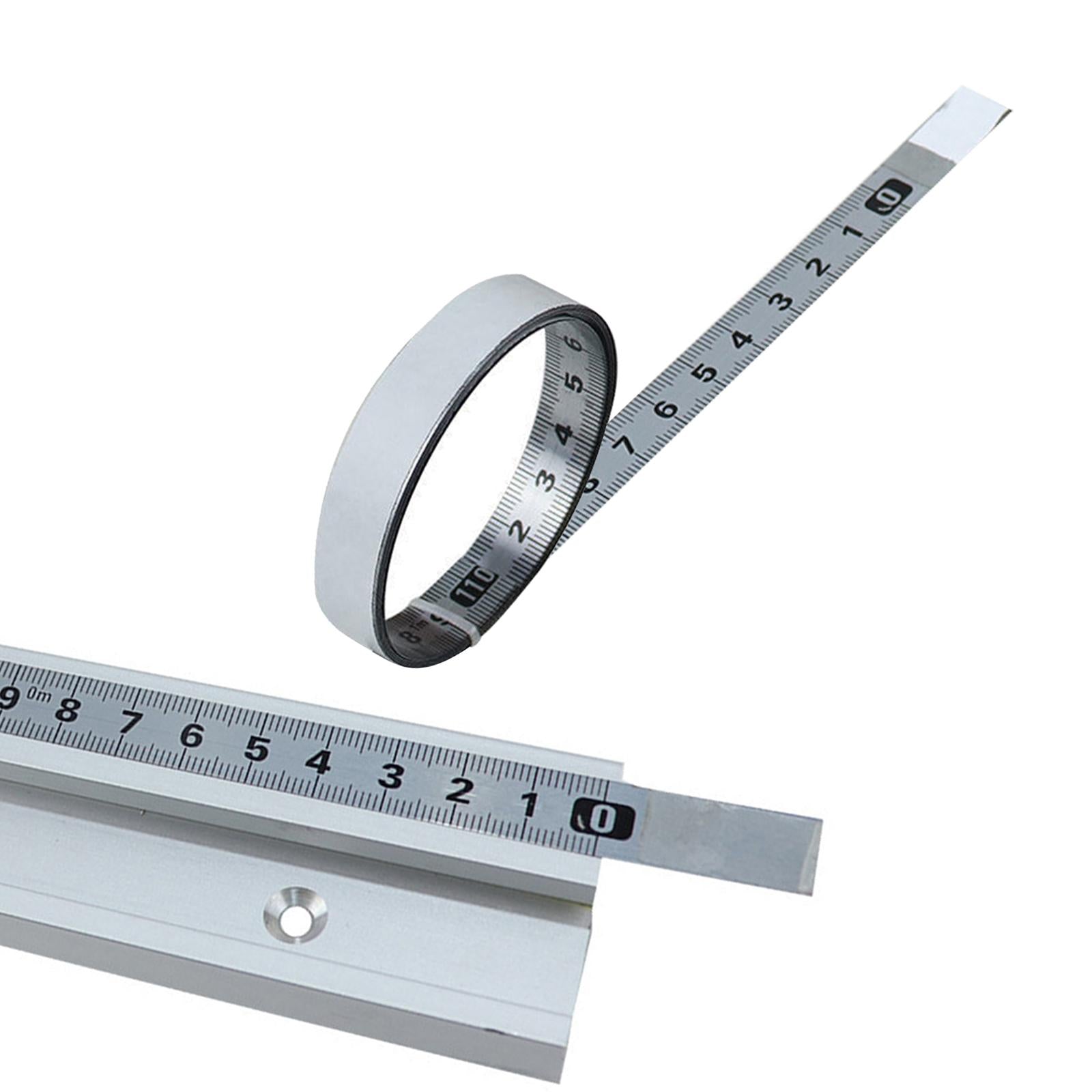 Woodworking Self Adhesive Tape Measure Workbench Ruler Right to Left 4M