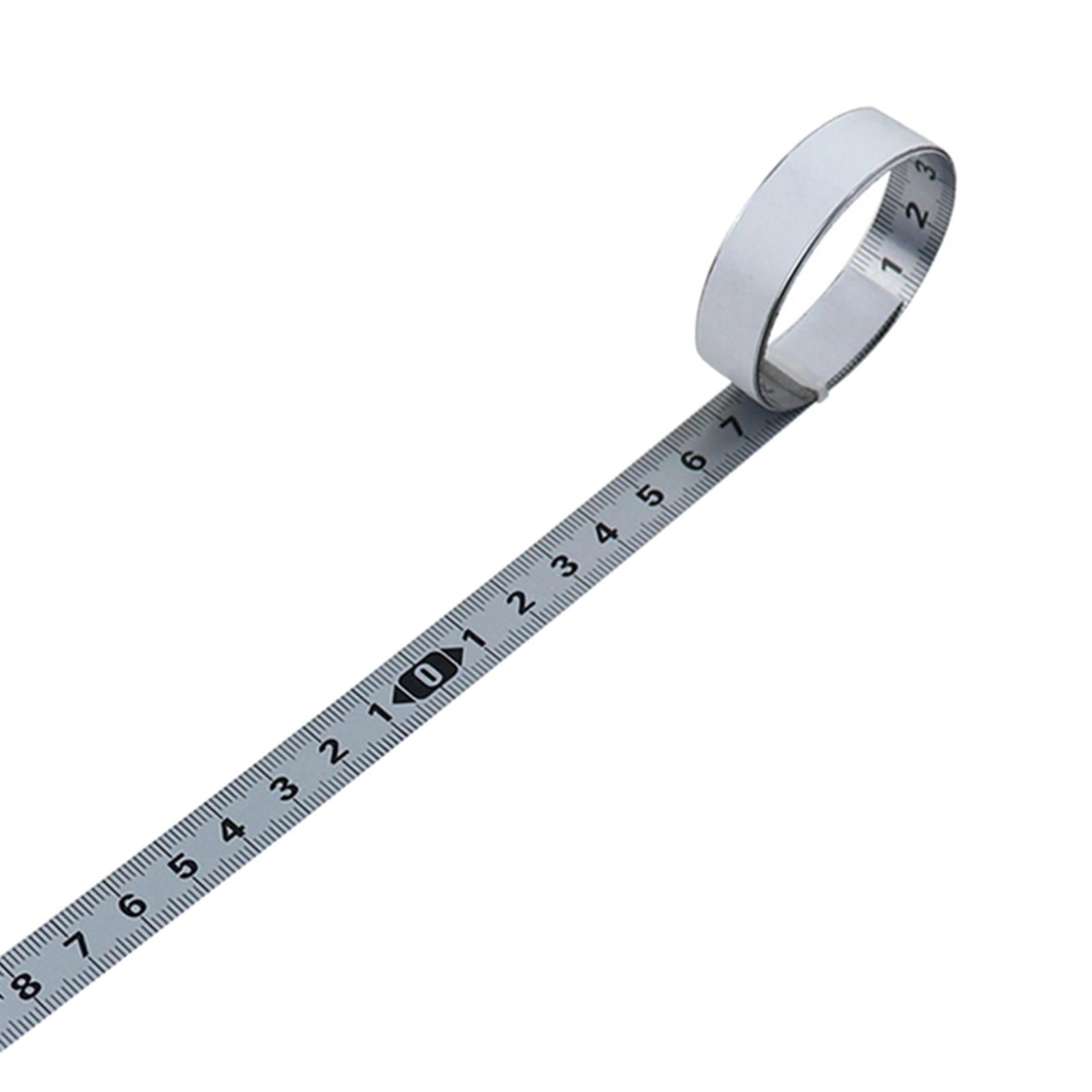 Woodworking Self Adhesive Tape Measure Workbench Ruler Middle 1M