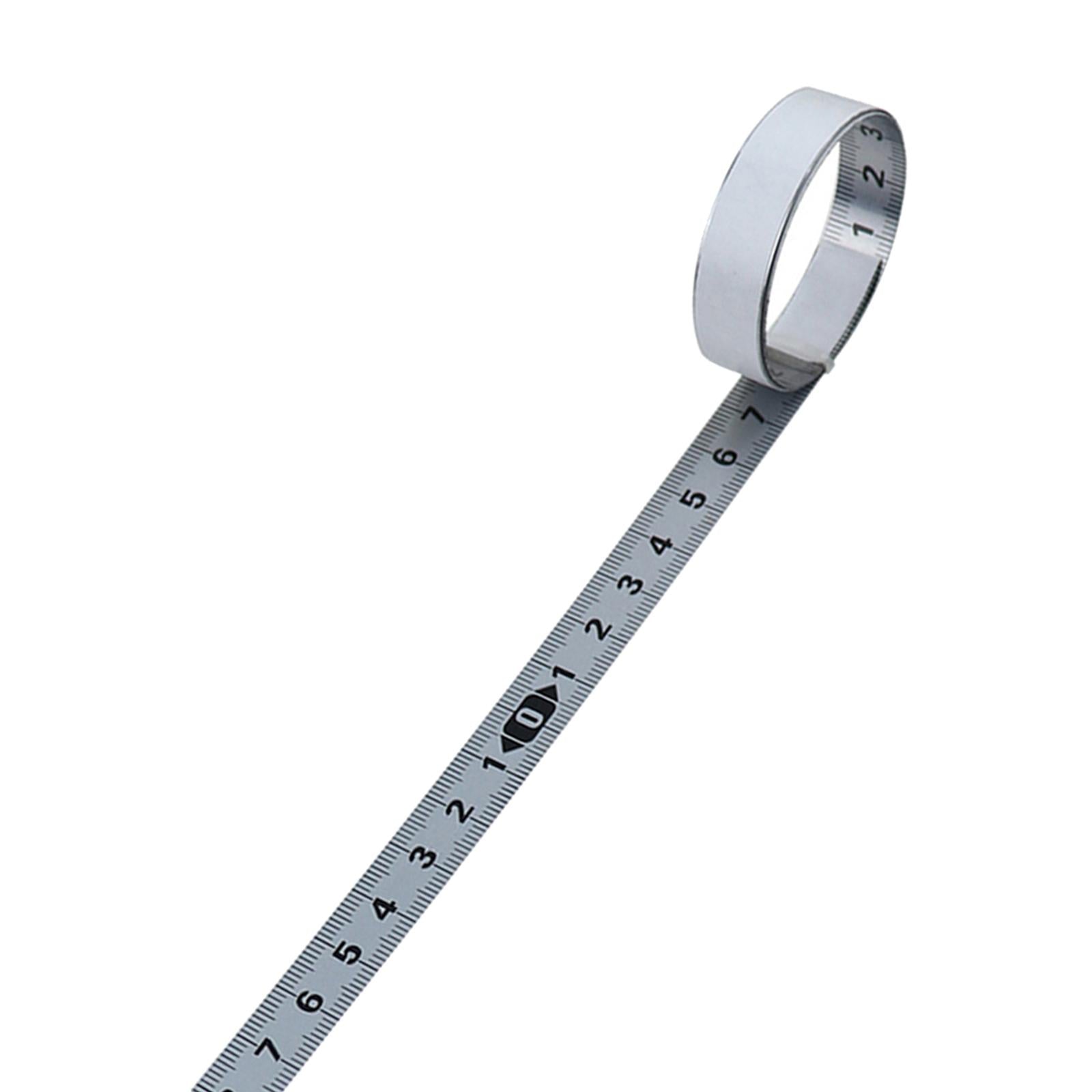 Woodworking Self Adhesive Tape Measure Workbench Ruler Middle 1M