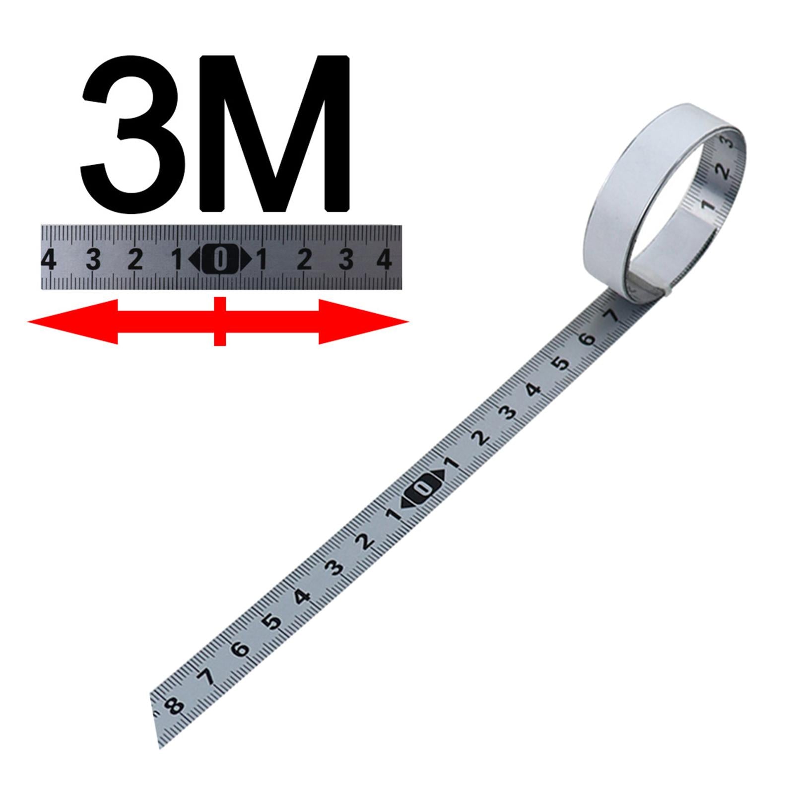 Woodworking Self Adhesive Tape Measure Workbench Ruler Middle 3M