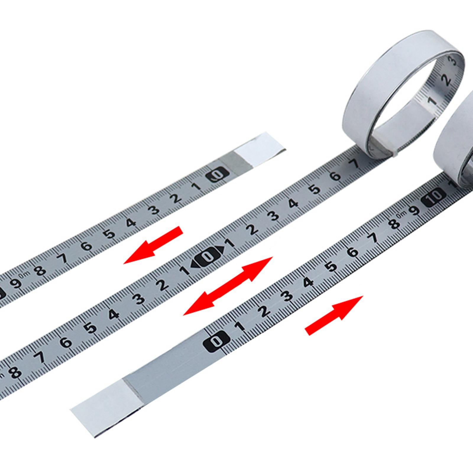 Woodworking Self Adhesive Tape Measure Workbench Ruler Middle 3M