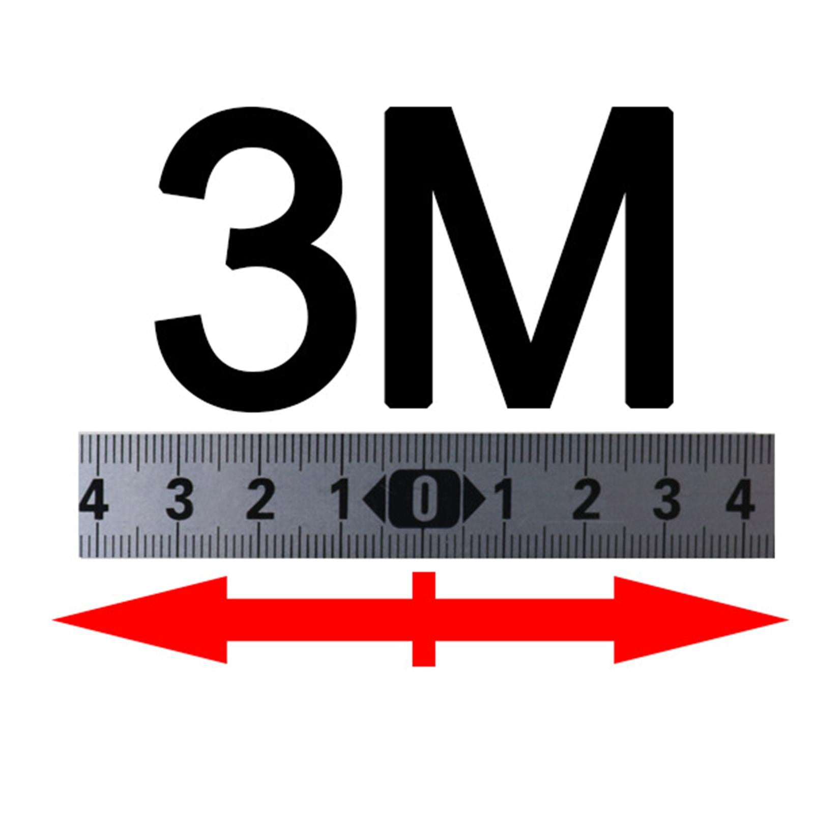 Woodworking Self Adhesive Tape Measure Workbench Ruler Middle 3M