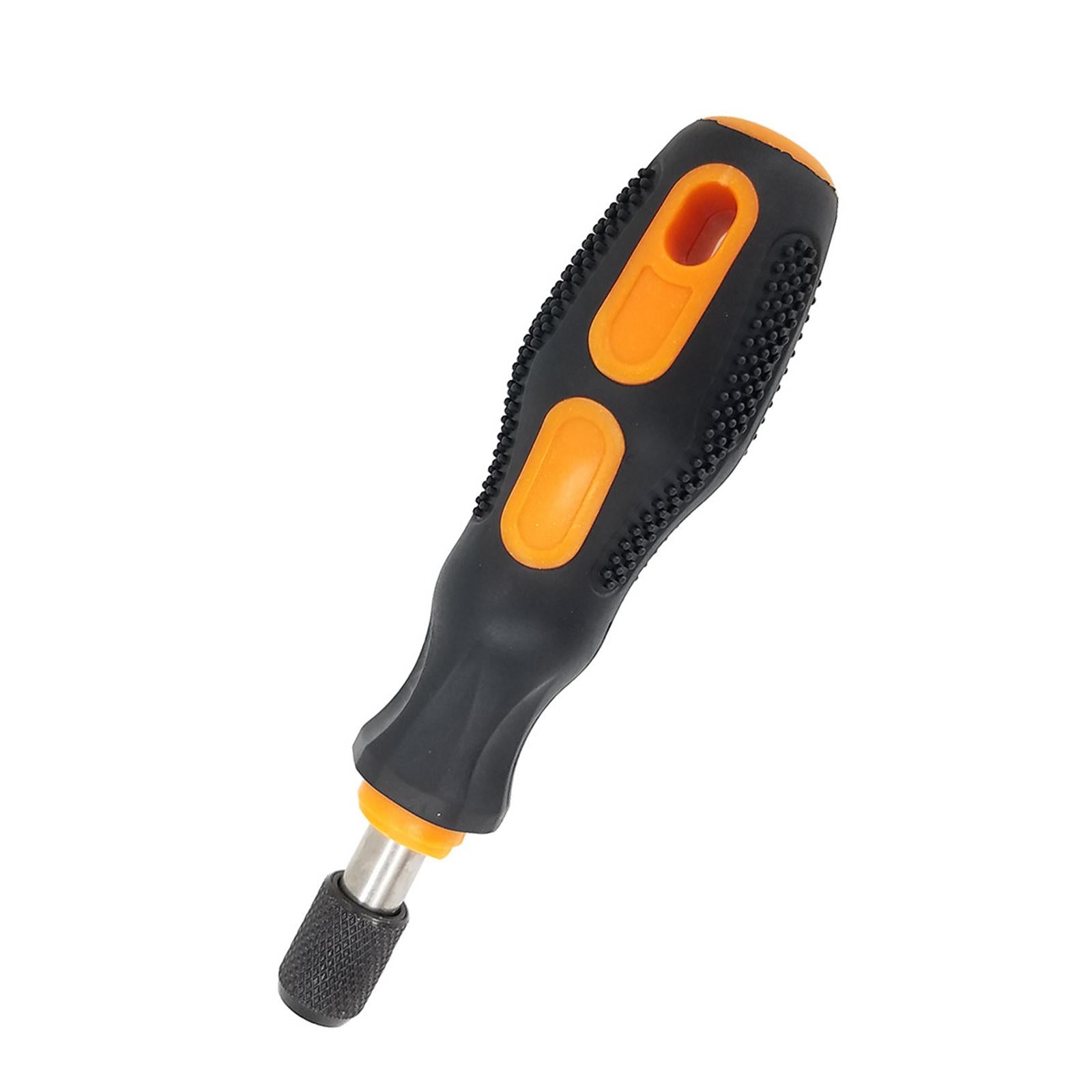 Magnetic Bit Holder Non-Slip Chrome Vanadium Alloy Steel for Drills Head Orange
