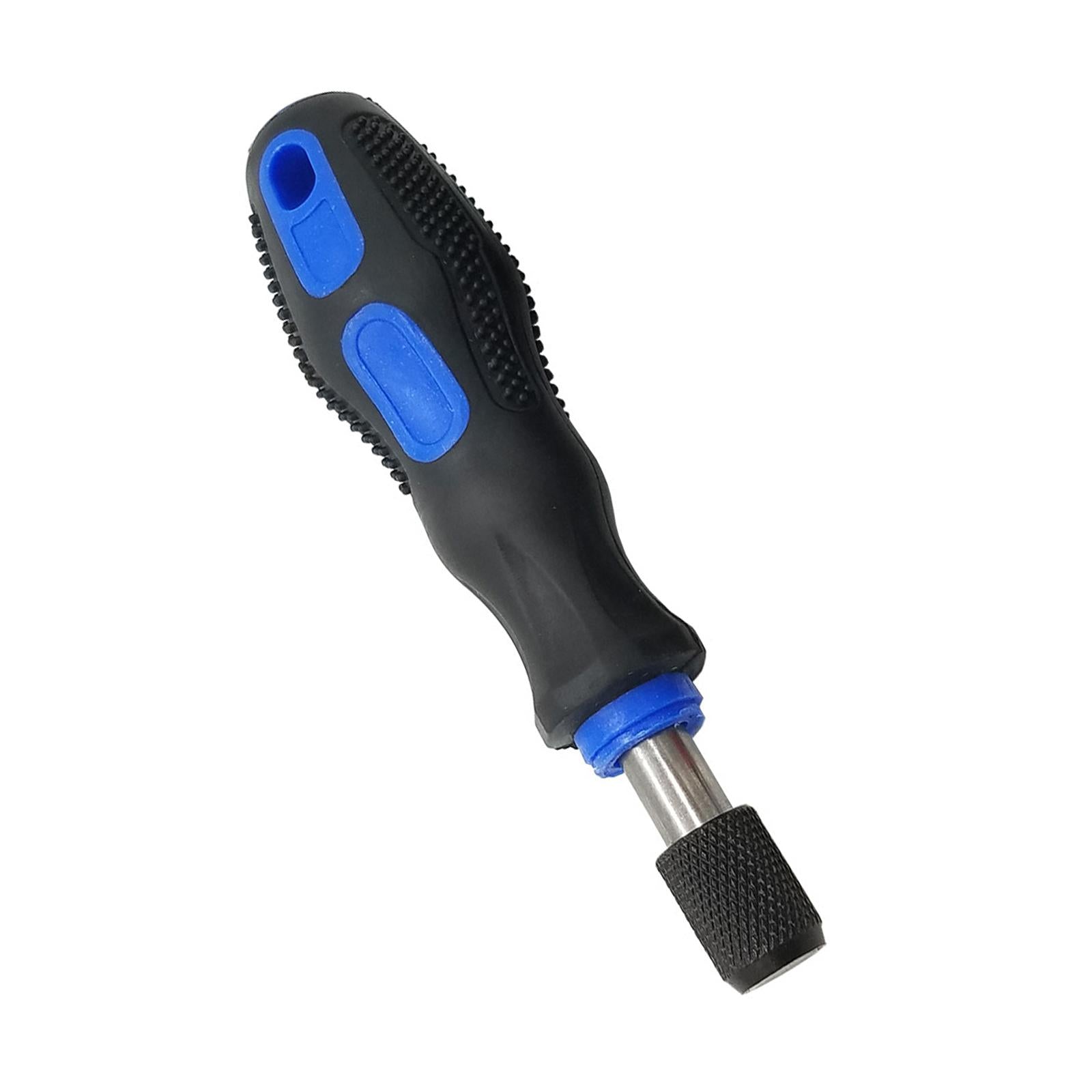 Magnetic Bit Holder Non-Slip Chrome Vanadium Alloy Steel for Drills Head Blue