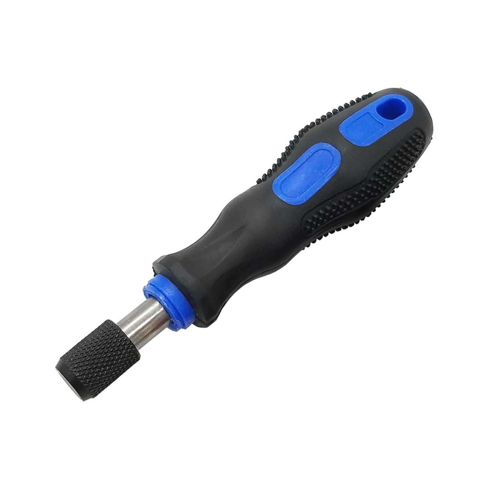 Magnetic Bit Holder Non-Slip Chrome Vanadium Alloy Steel for Drills Head Blue