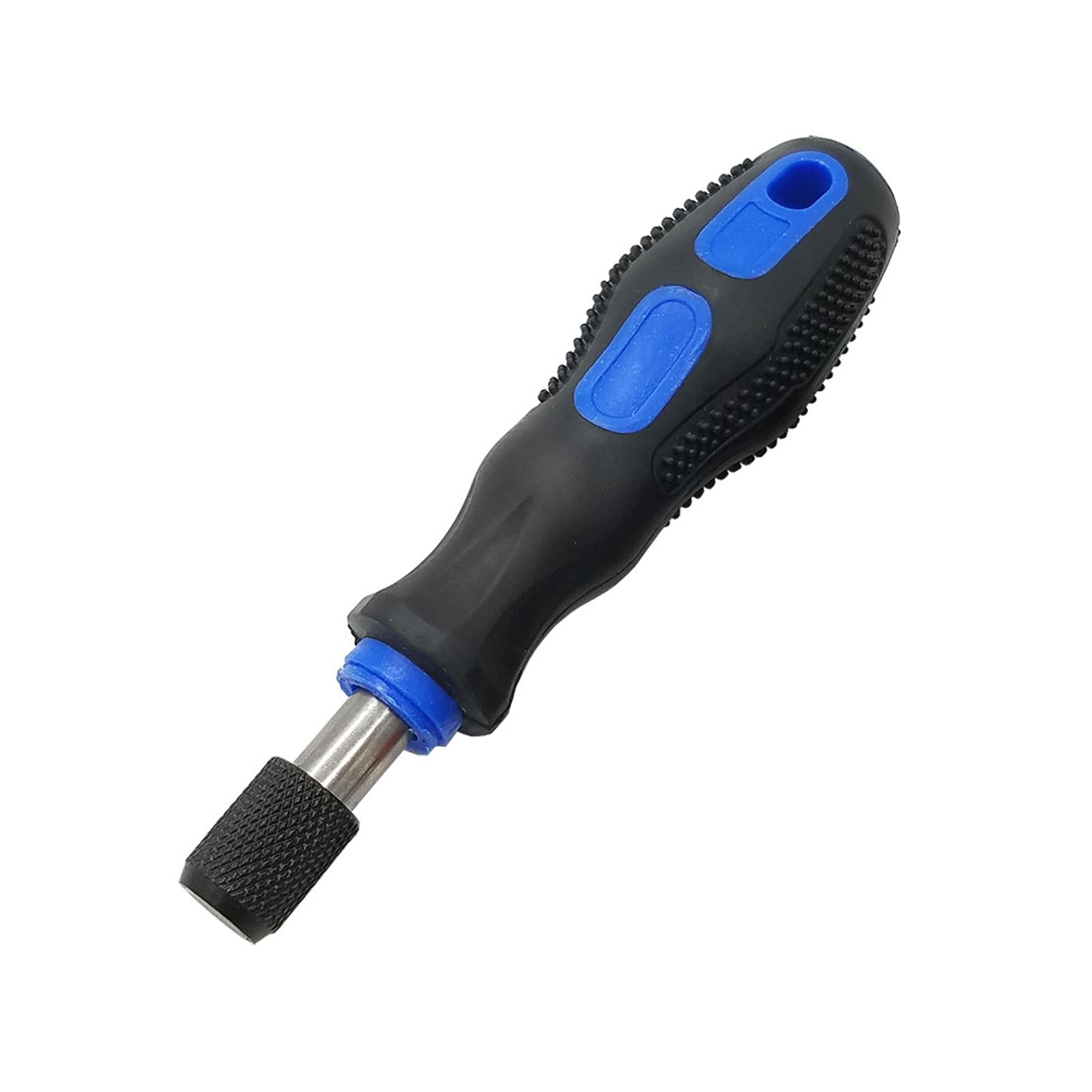 Magnetic Bit Holder Non-Slip Chrome Vanadium Alloy Steel for Drills Head Blue