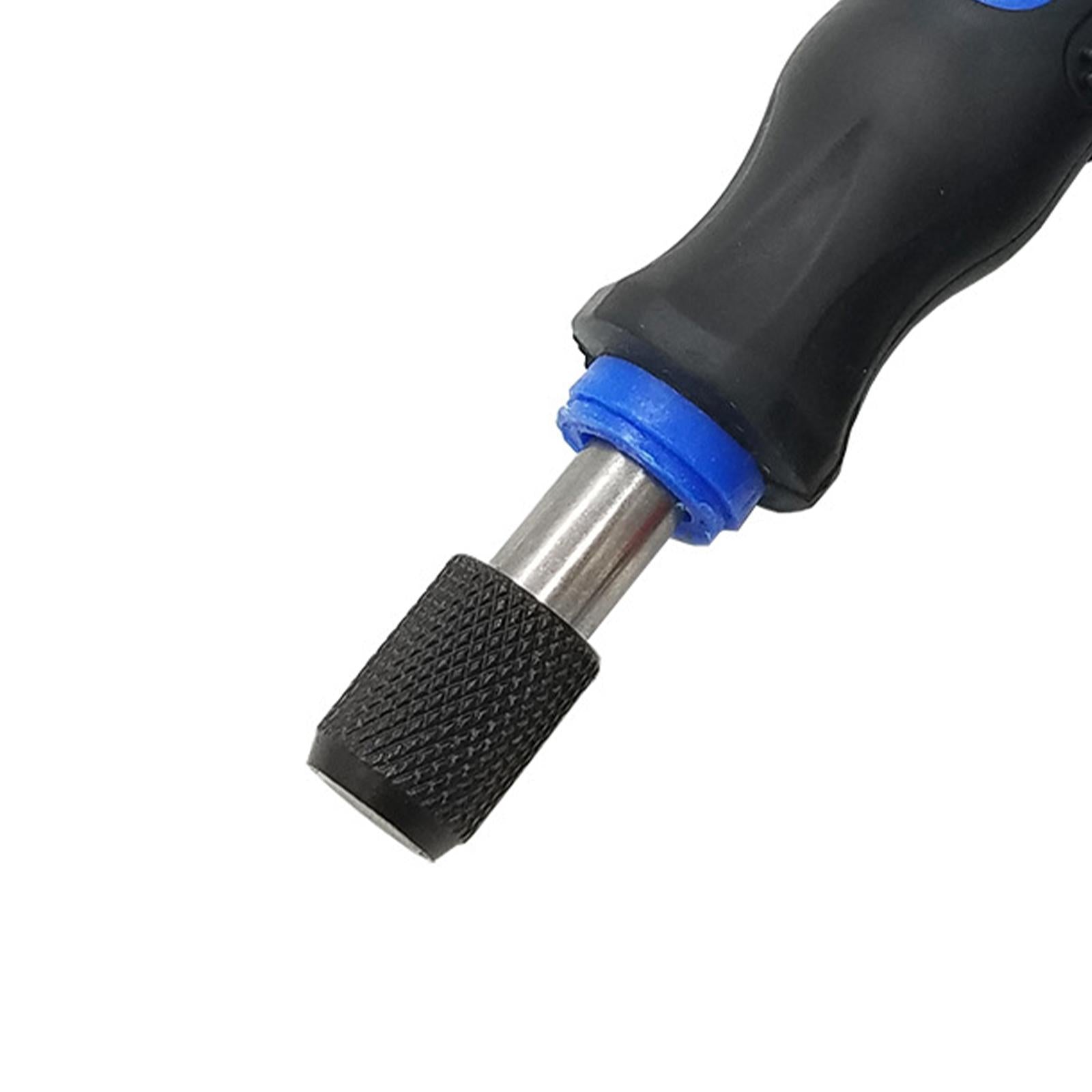 Magnetic Bit Holder Non-Slip Chrome Vanadium Alloy Steel for Drills Head Blue