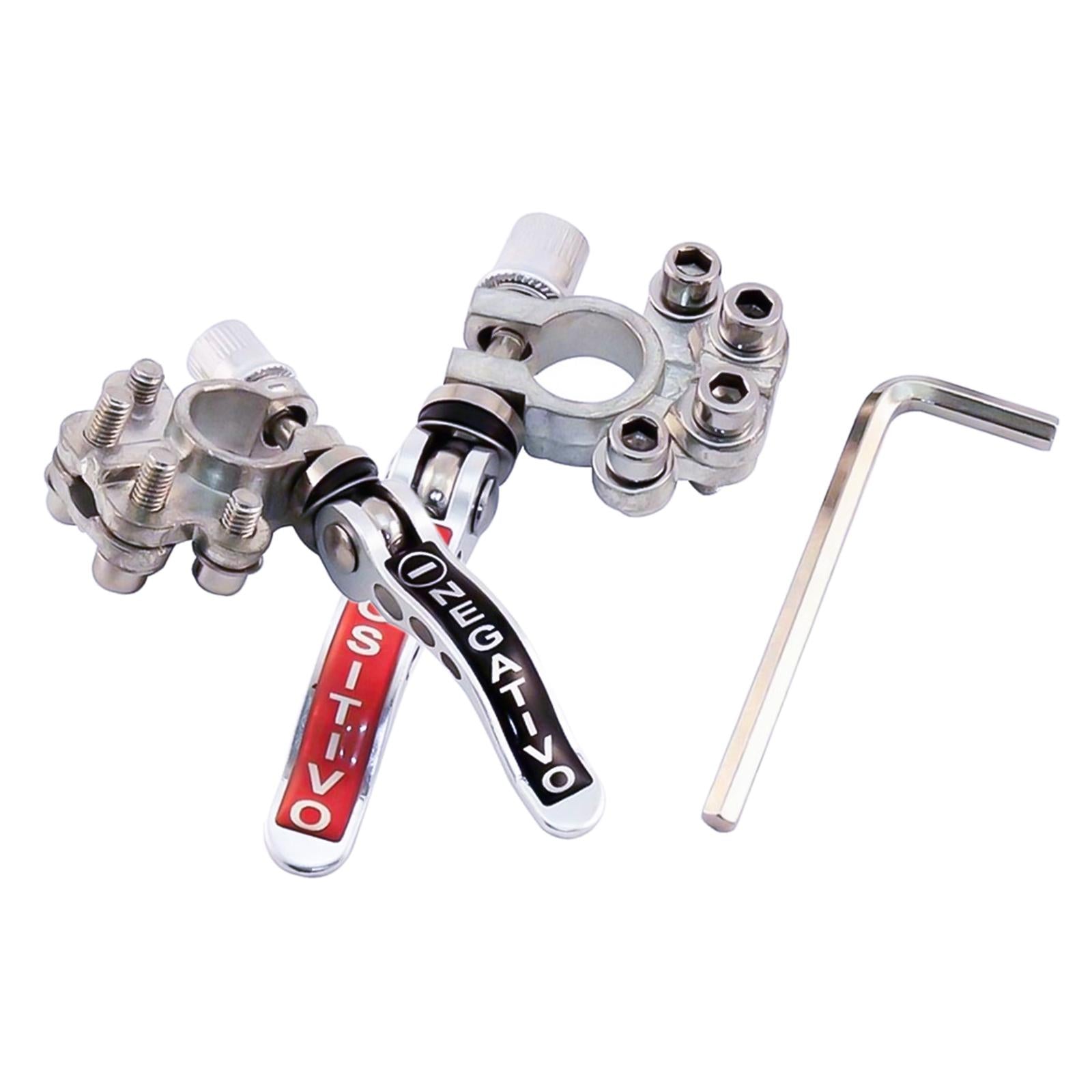 2Pcs Battery Terminal Connectors Quick Release Terminal Shut-Off Connectors