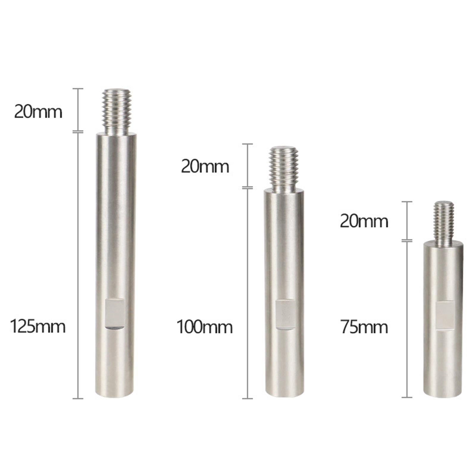 Extension Rod & Connector for M14 Connection Rotary Polisher Car Polishing Set B
