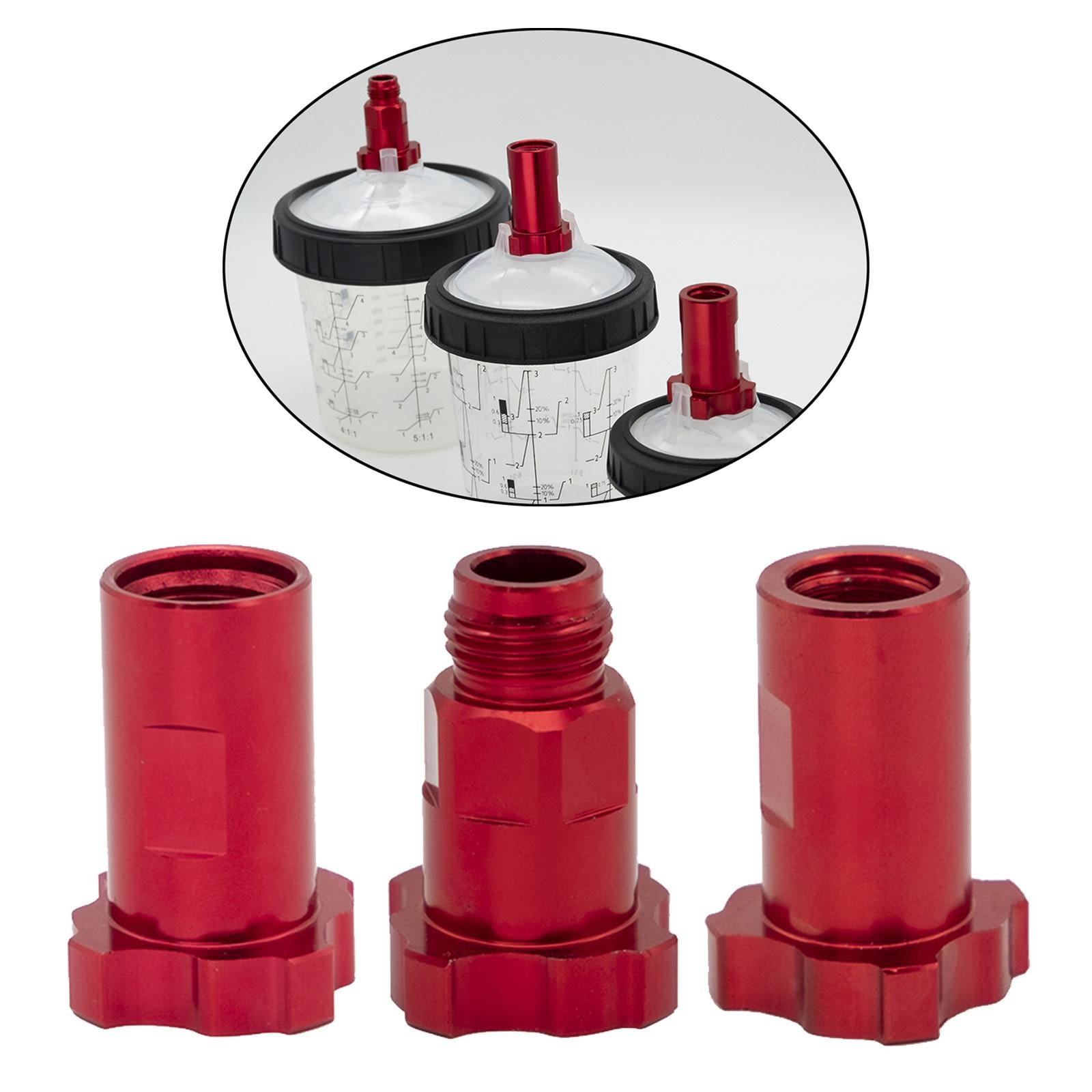 Quick Release Spray Gun Disposable Pot Adapter Connector for Paint Sprayers Interal M16x1.5