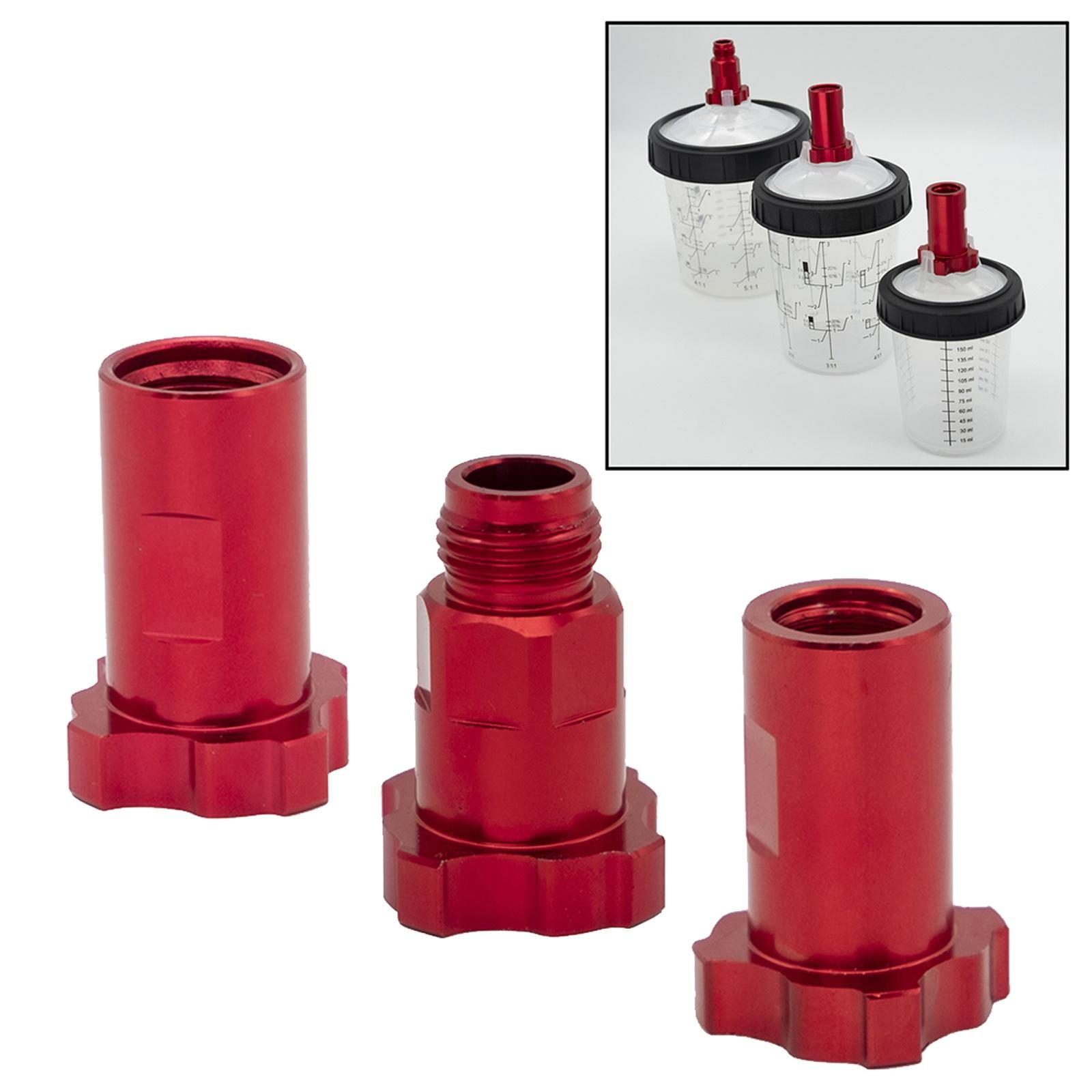 Quick Release Spray Gun Disposable Pot Adapter Connector for Paint Sprayers Interal M16x1.5