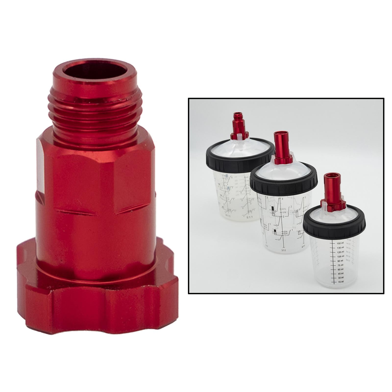 Quick Release Spray Gun Disposable Pot Adapter Connector for Paint Sprayers Exteral M16x1.5