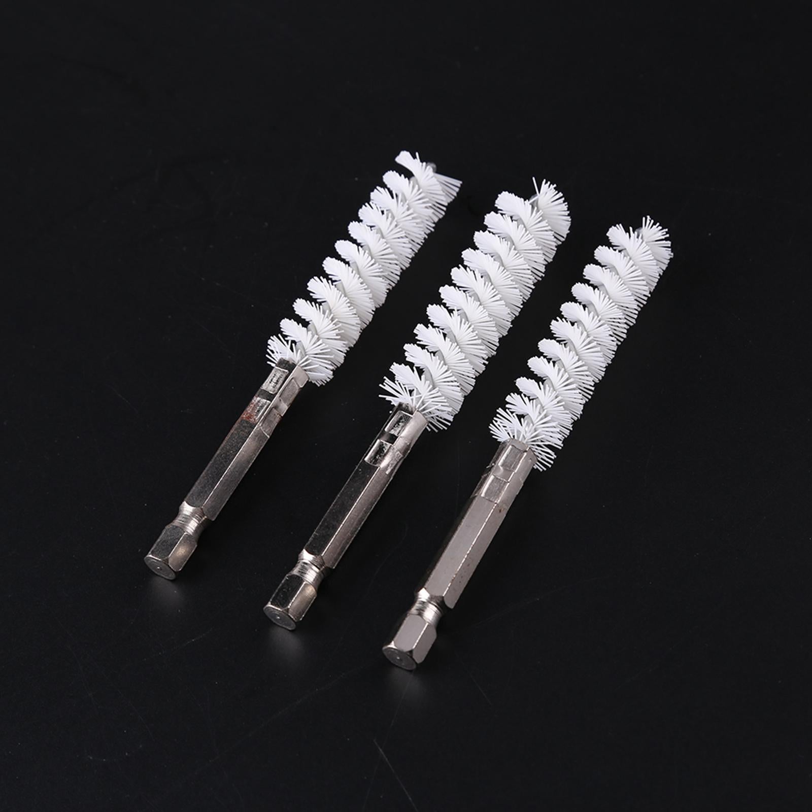6Pcs Nylon/Stainless/Copper Brush Cleaner Tube Pipe Cleaning Nylon