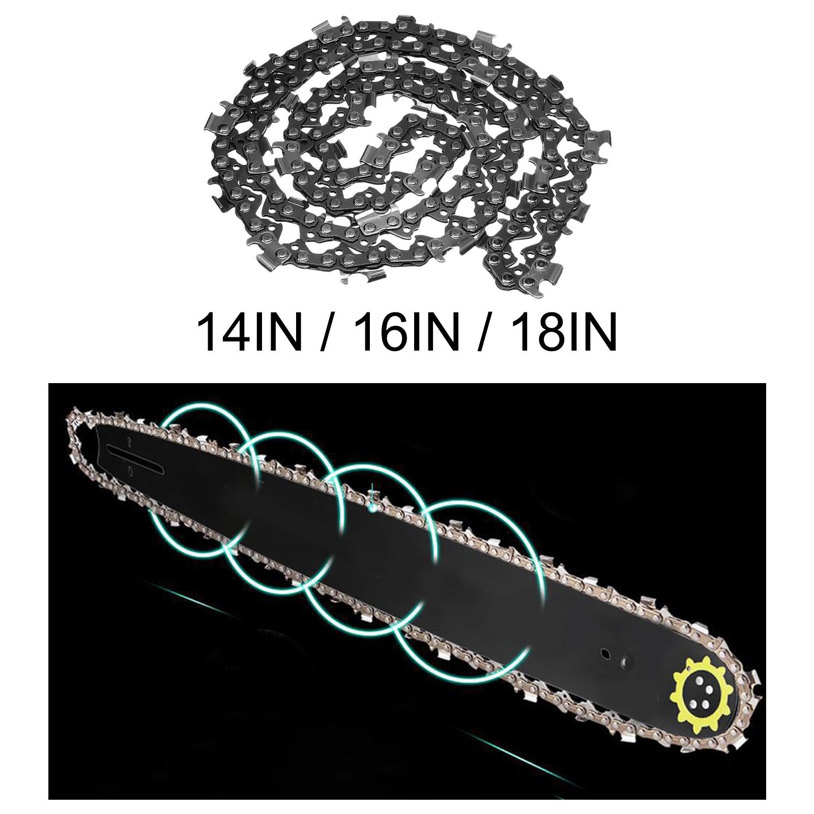 Portable Gasoline Saw Chain for Garden Work Outdoor Power Tool Accessories 14 inches