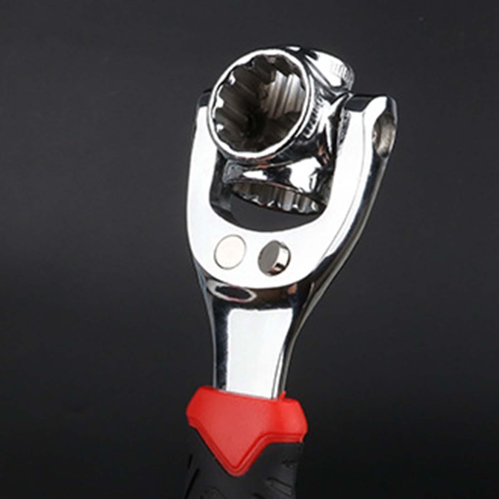 52-in-1 Multifunctional Wrench Socket Tool 360 Degree Adjustable Repair Tool