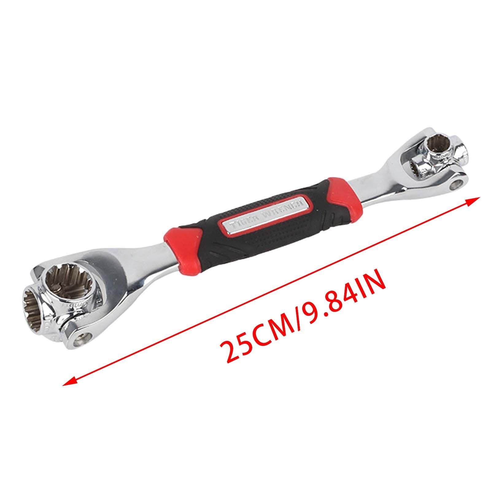 52-in-1 Multifunctional Wrench Socket Tool 360 Degree Adjustable Repair Tool