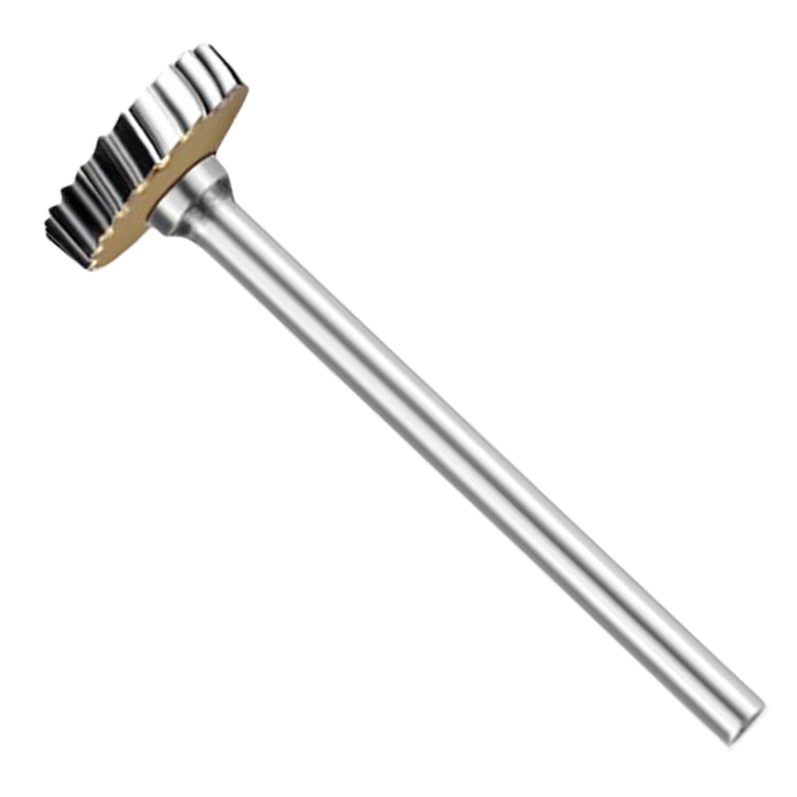 Carbide Rotary Bit Milling Cutter T-Shaped Tungsten Steel for 3mm Handle TC