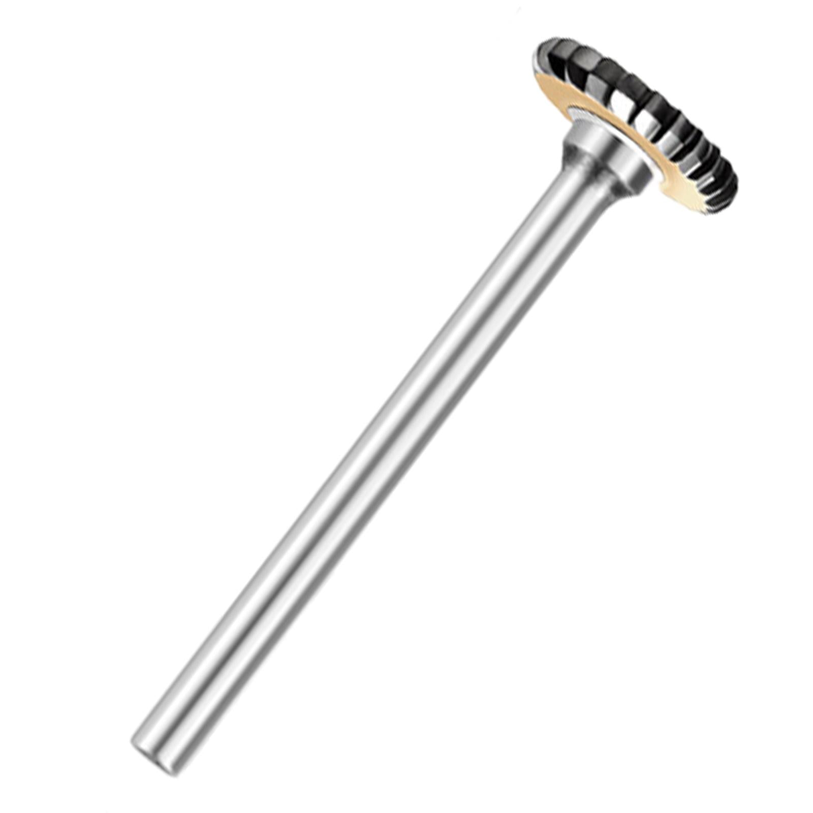 Carbide Rotary Bit Milling Cutter T-Shaped Tungsten Steel for 3mm Handle T2
