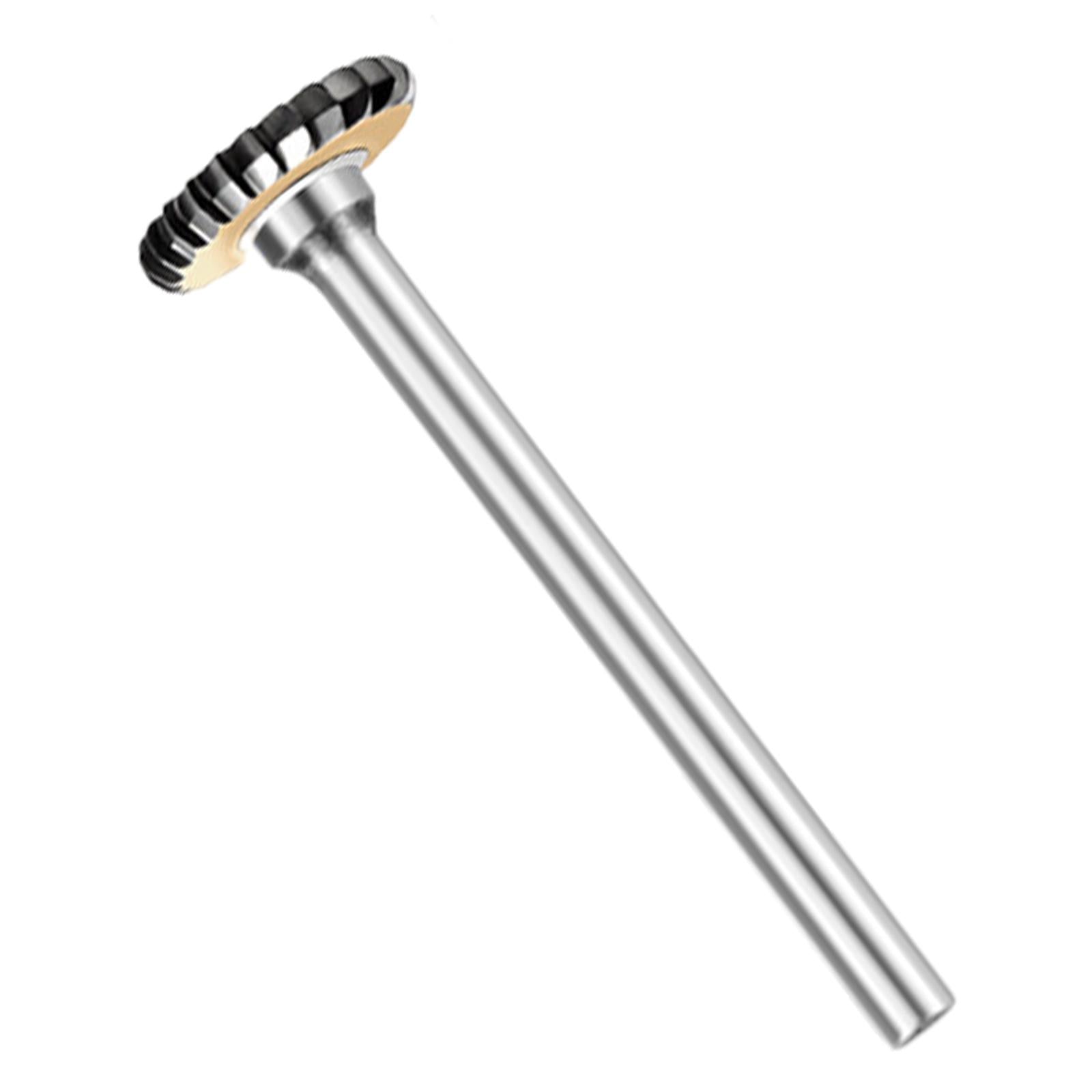Carbide Rotary Bit Milling Cutter T-Shaped Tungsten Steel for 3mm Handle T2