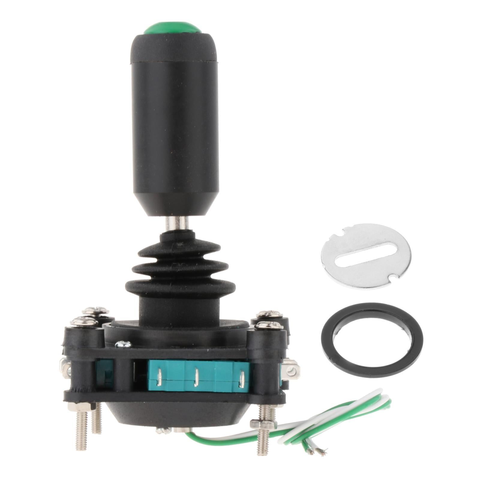 240V 5A 4NO 4NC Momentary 2.5mm Fixing Thread Joystick Switch SCV4-YQ-05R2G