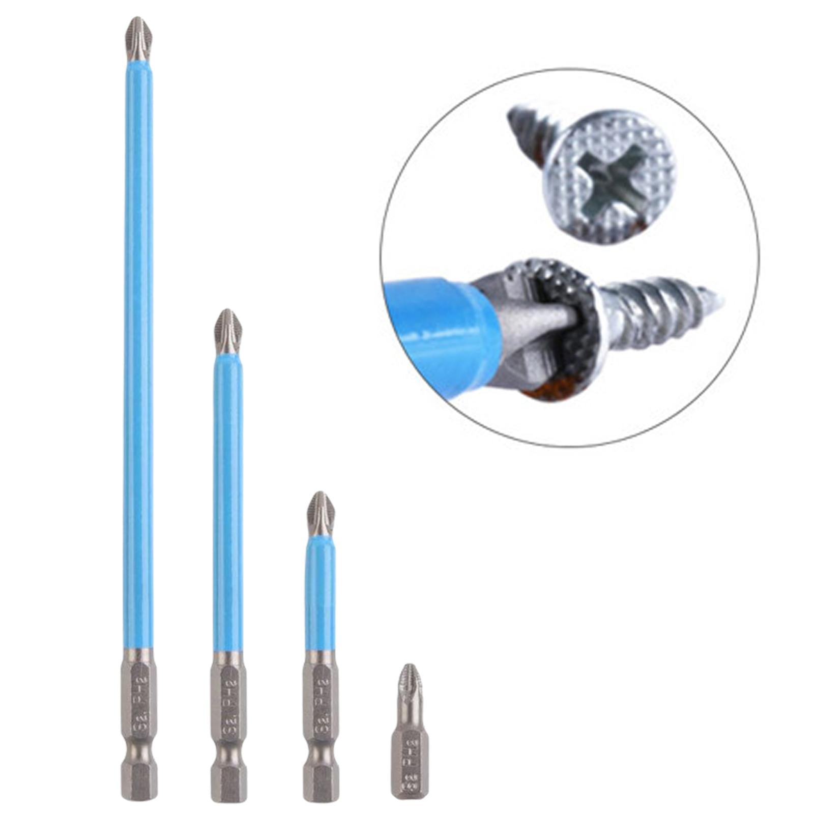 Drill Bits 1/4 inch Hex Shank for Drill Bit Screwdriver Electric Screwdriver 25 50 90 150mm