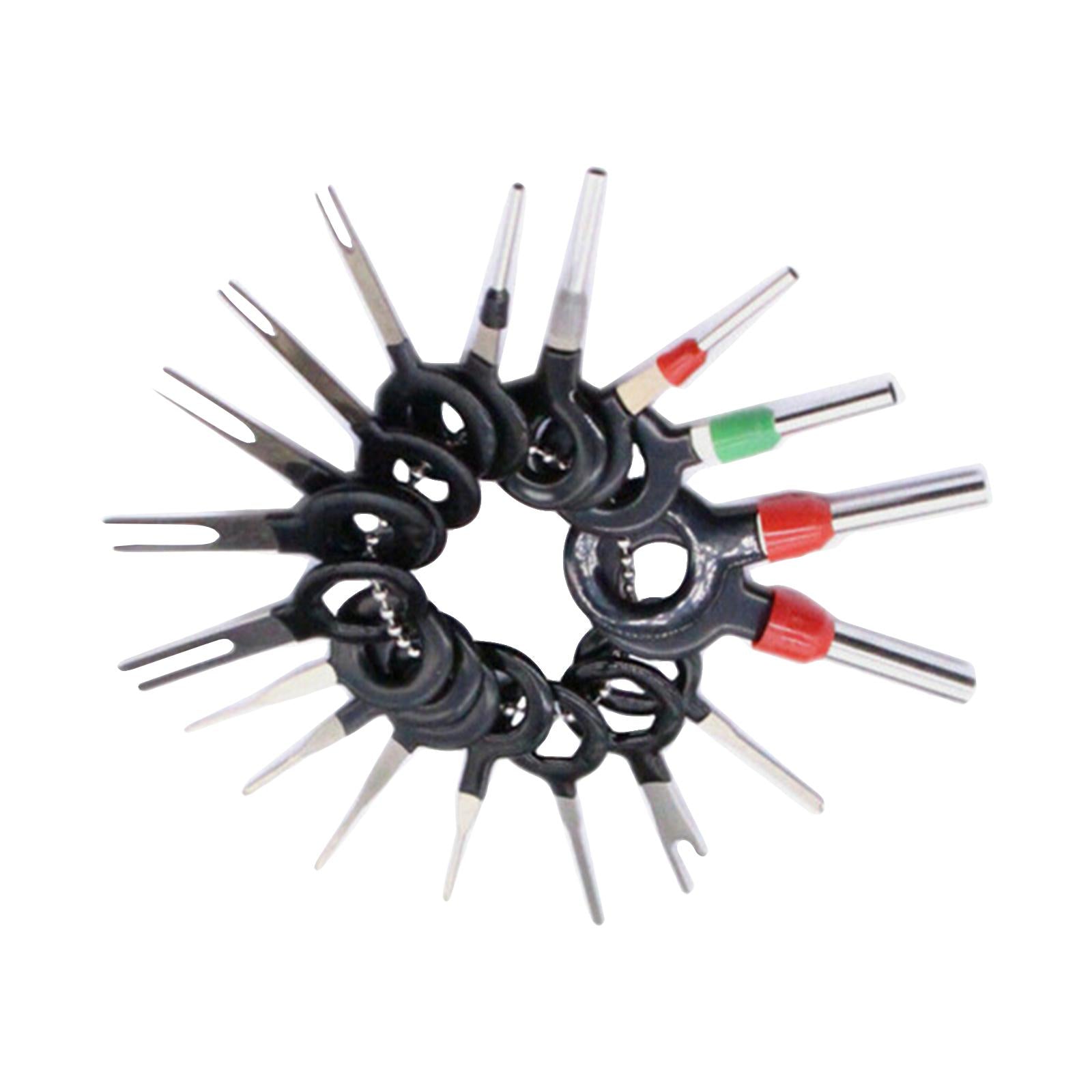 18pcs Car Terminal Removal Wire Connector Terminal Pin Extractors