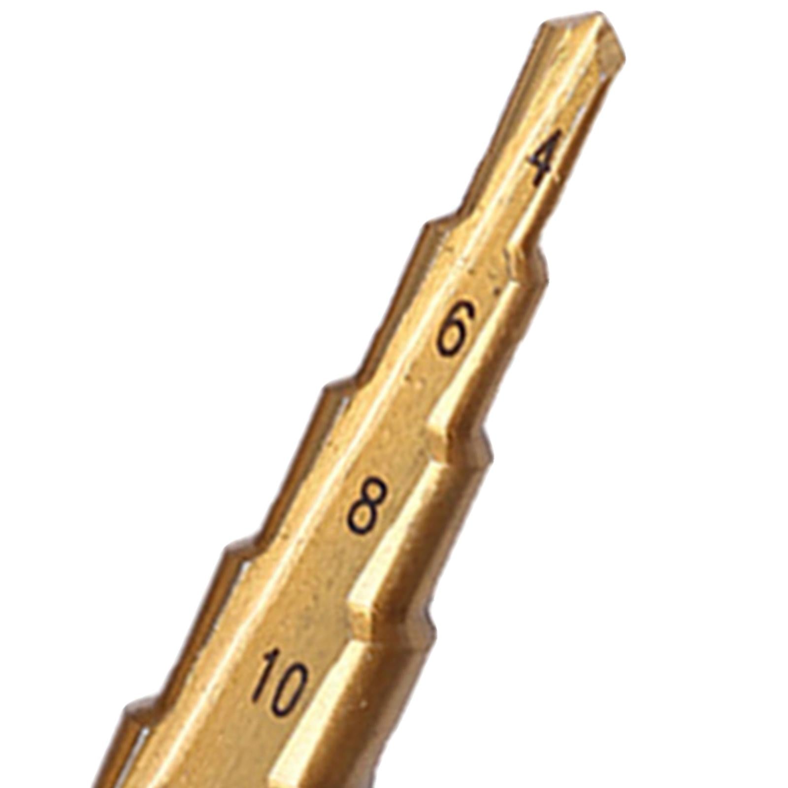 Drilling Step Drill Bit for Stainless Steel Metal 1pcs 4-12