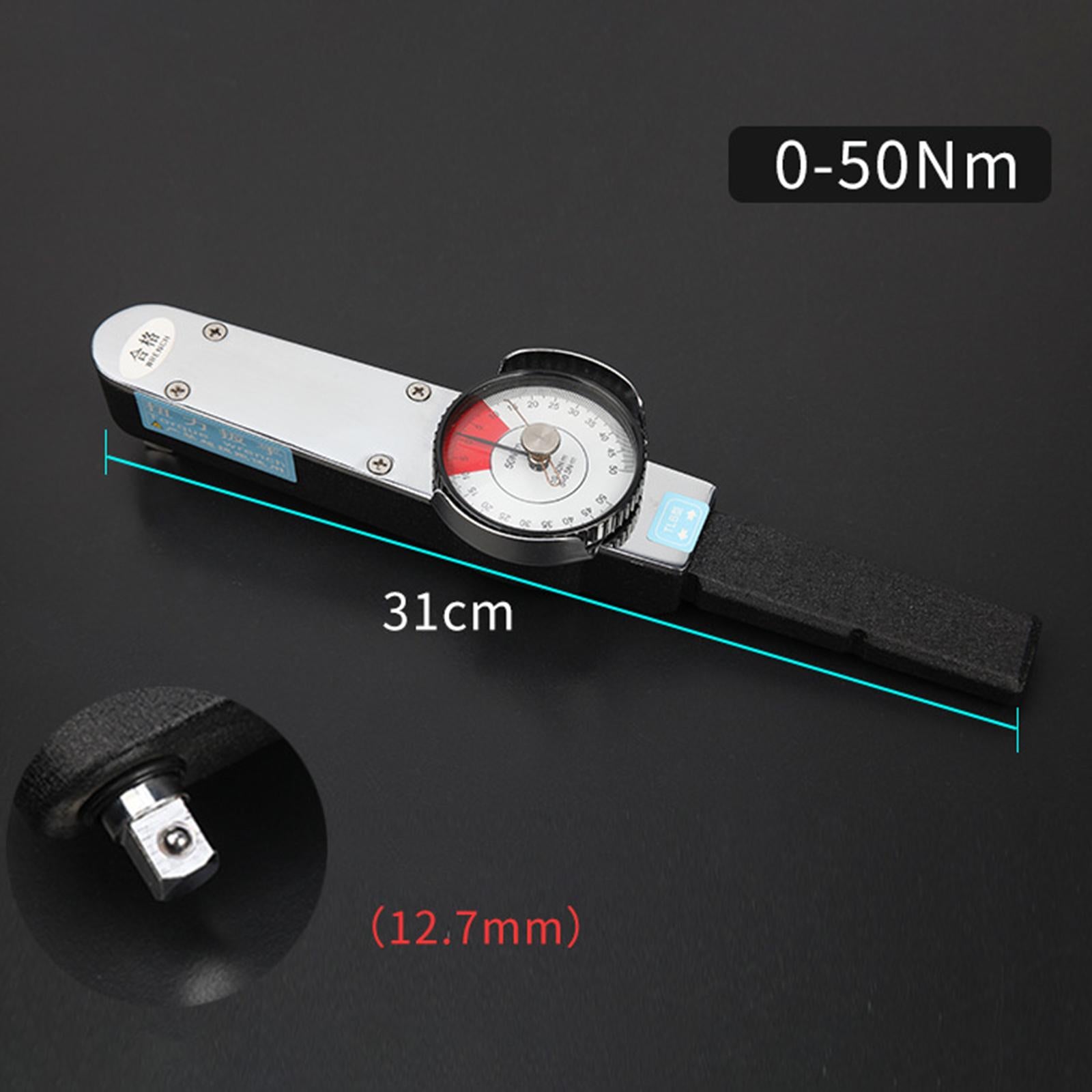 Professional Dial Torque Wrench 1/2-Inch 3/8-Inch for Nucleanr Automotive 0-10Nm