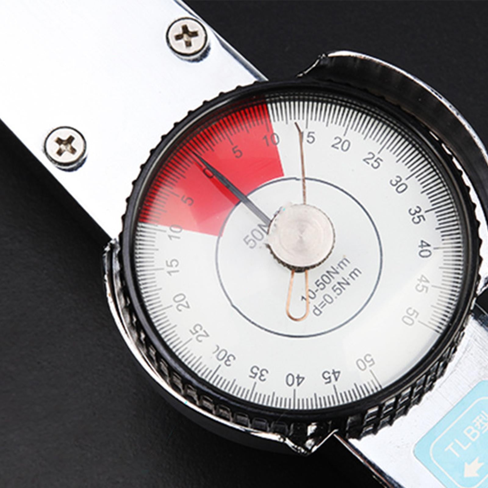 Professional Dial Torque Wrench 1/2-Inch 3/8-Inch for Nucleanr Automotive 0-10Nm