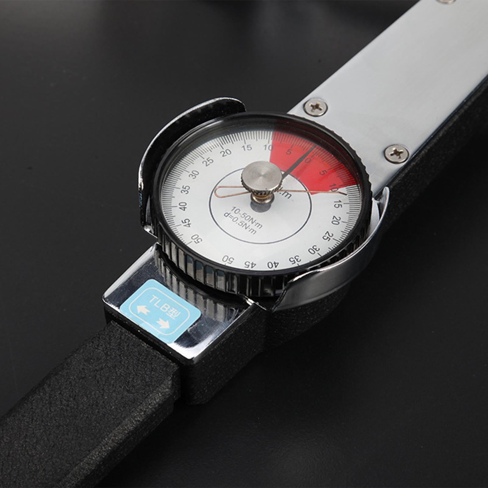 Professional Dial Torque Wrench 1/2-Inch 3/8-Inch for Nucleanr Automotive 0-50Nm