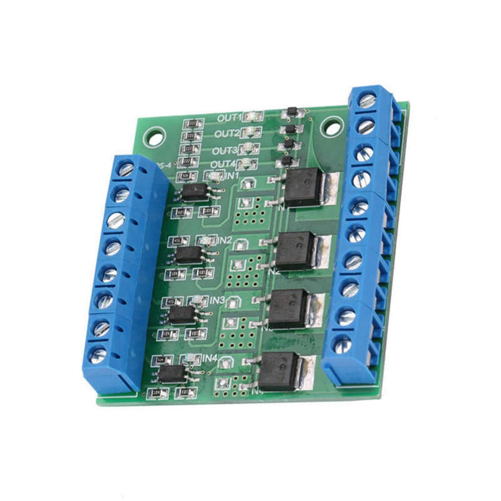 4 Channel PLC Amplifier Circuit Board Circuit Optocoupler Board Driver