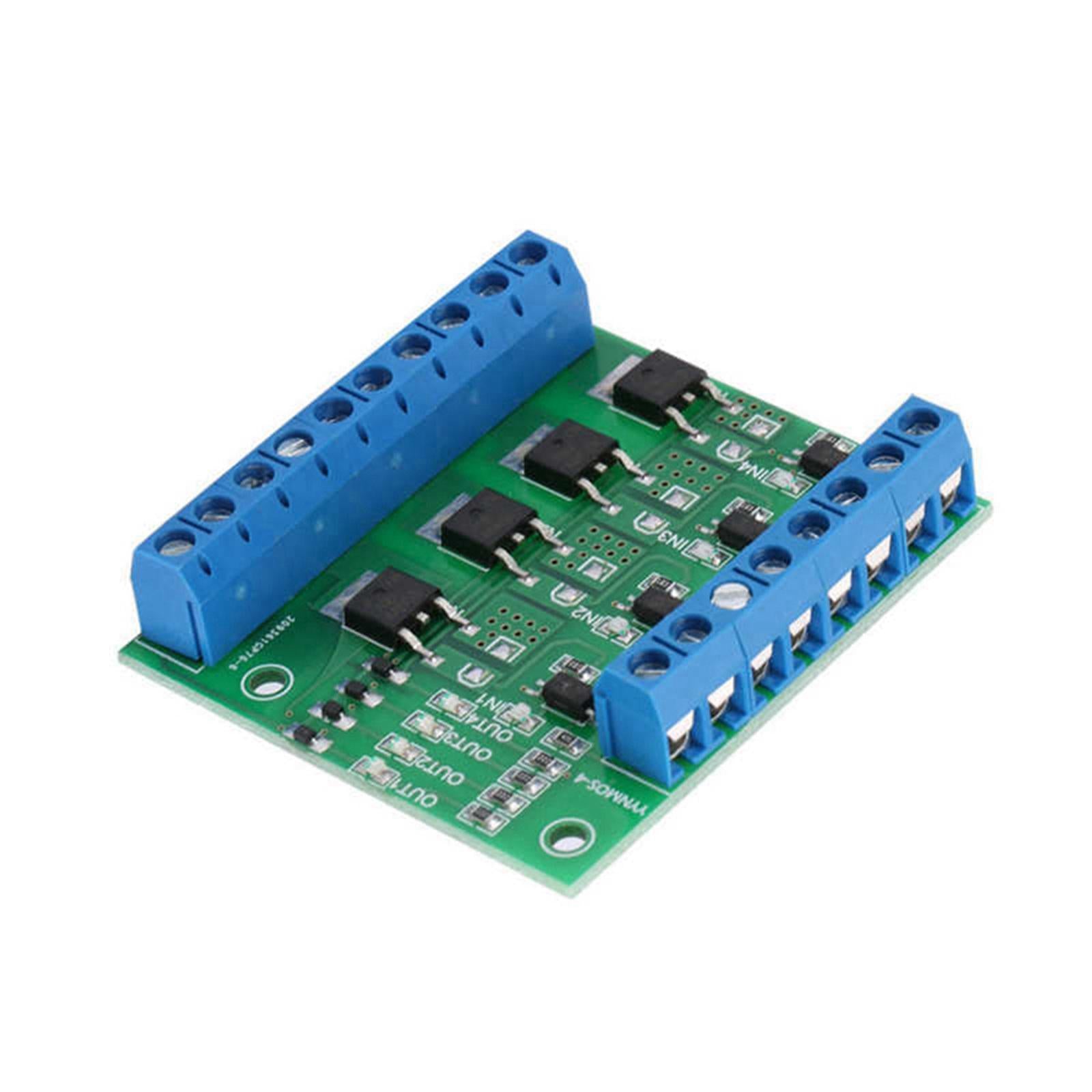 4 Channel PLC Amplifier Circuit Board Circuit Optocoupler Board Driver