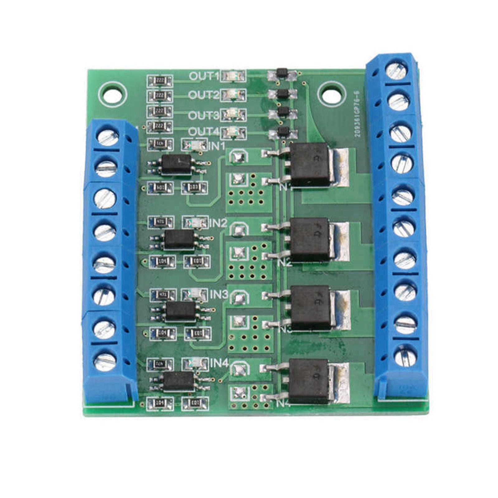 4 Channel PLC Amplifier Circuit Board Circuit Optocoupler Board Driver