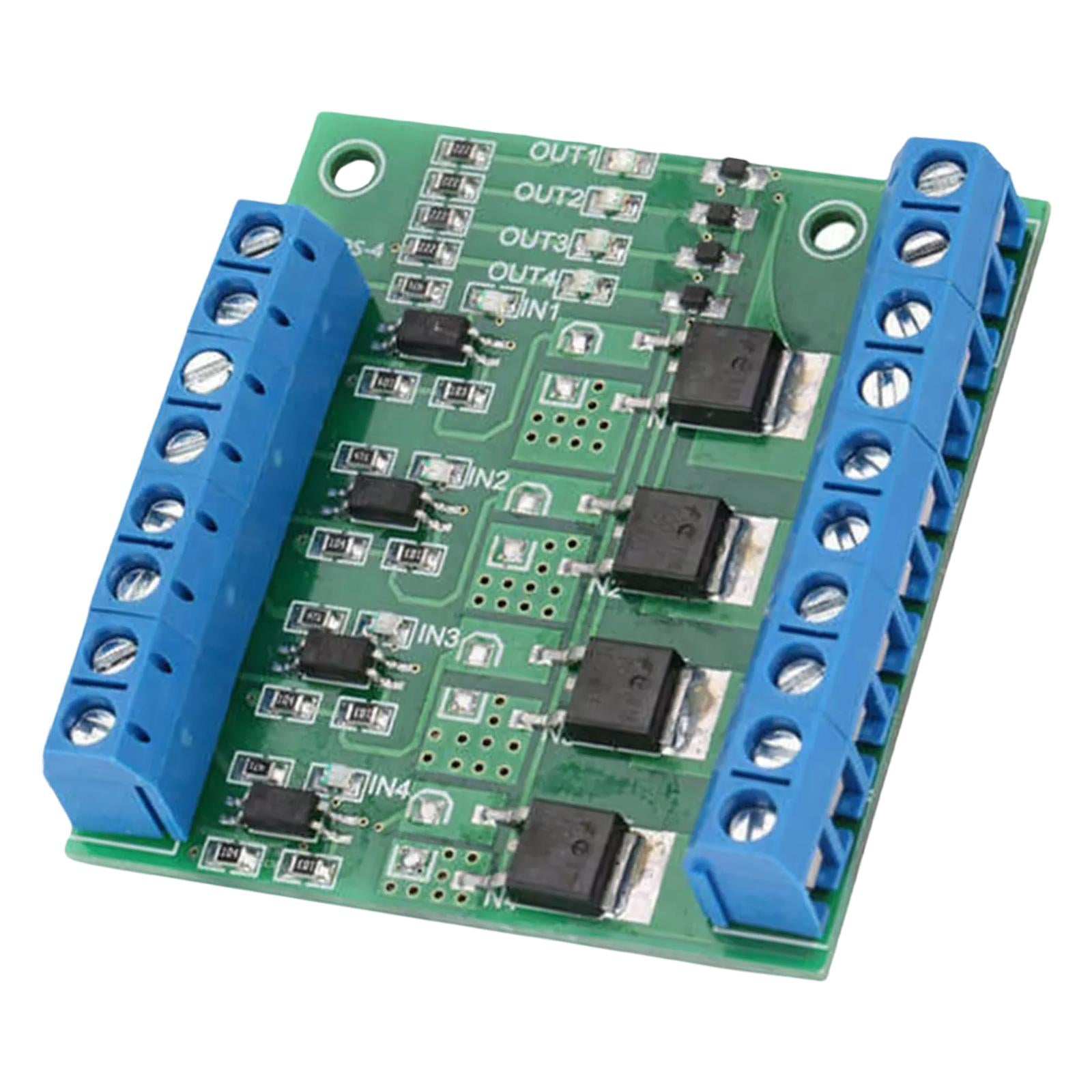 4 Channel PLC Amplifier Circuit Board Circuit Optocoupler Board Driver