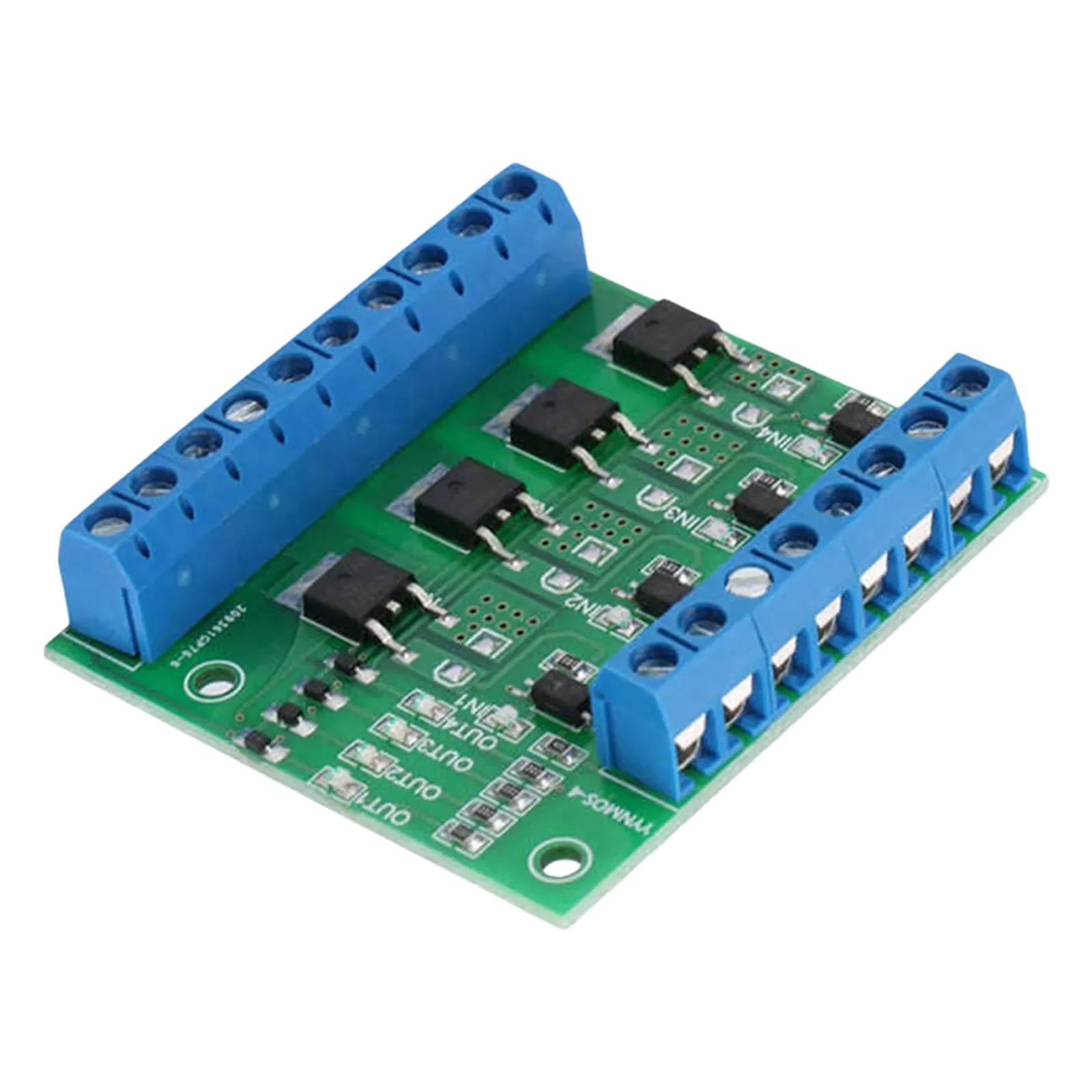 4 Channel PLC Amplifier Circuit Board Circuit Optocoupler Board Driver
