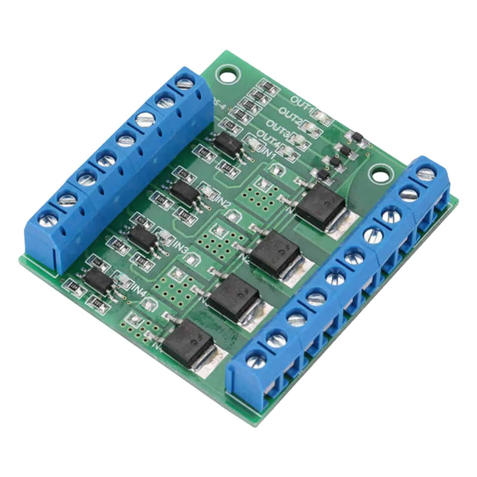 4 Channel PLC Amplifier Circuit Board Circuit Optocoupler Board Driver