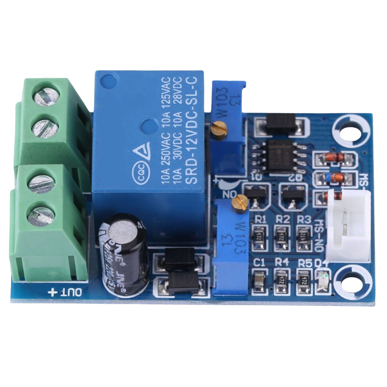 Protection Module 12V Low Voltage Protection Board Automatic for Relay Board