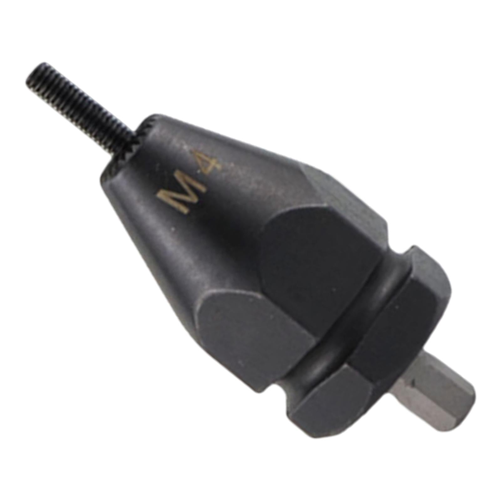 Electric Rivet Gun Adapter Converter M 3 to M 12 Nut Tool Kit M4